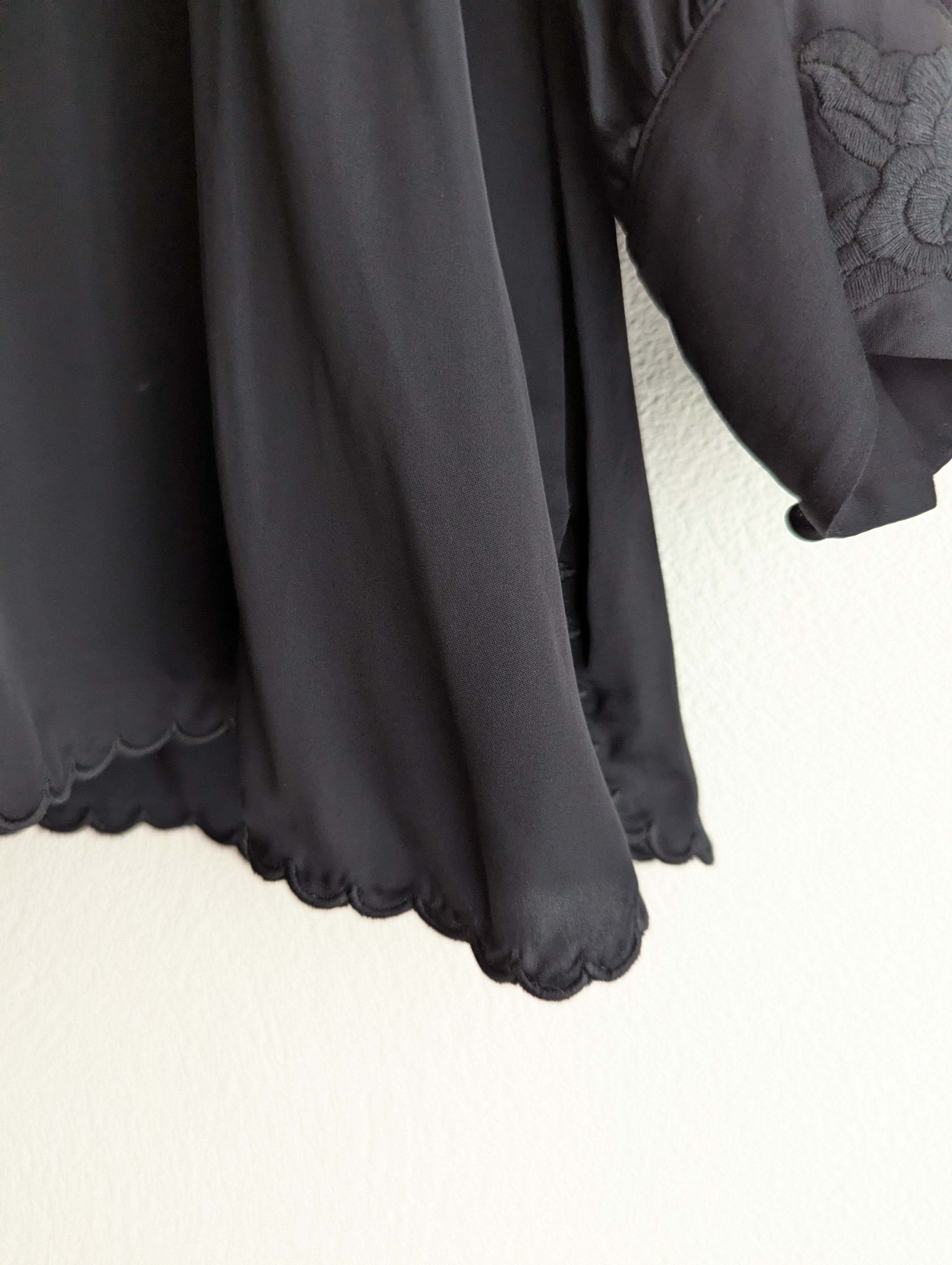 Tigerlily Long-Sleeve Satin Dress