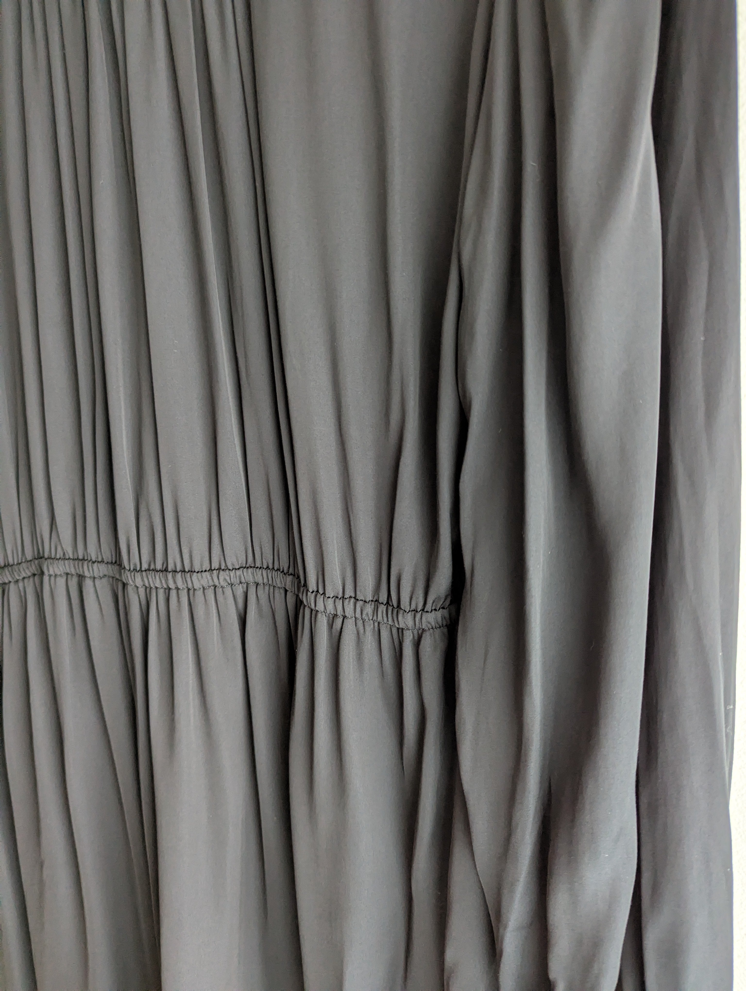 Tigerlily Long-Sleeve Satin Dress