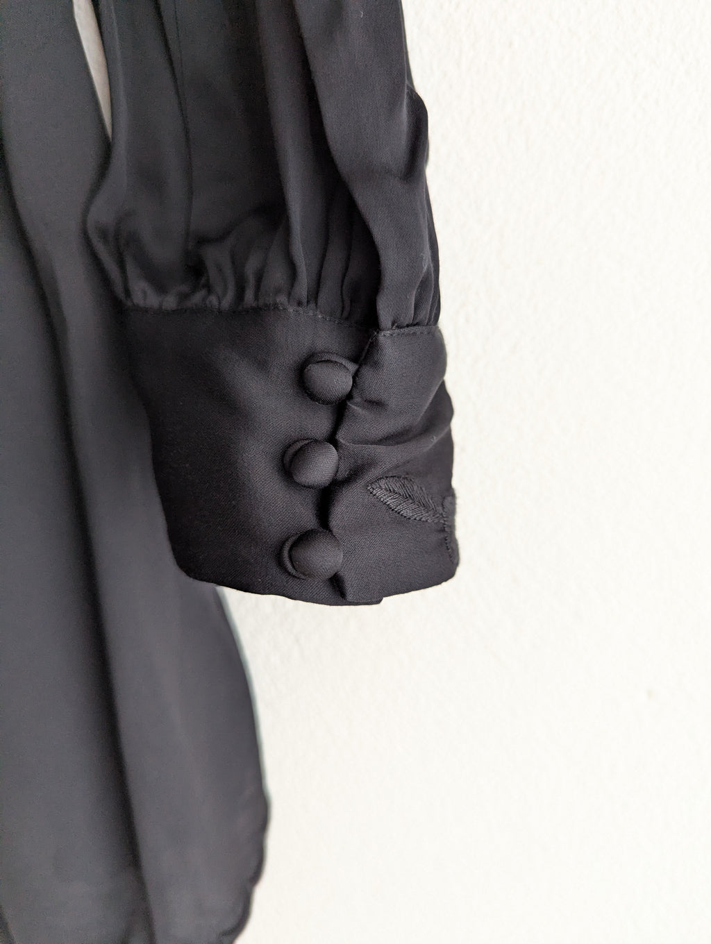 Tigerlily Long-Sleeve Satin Dress