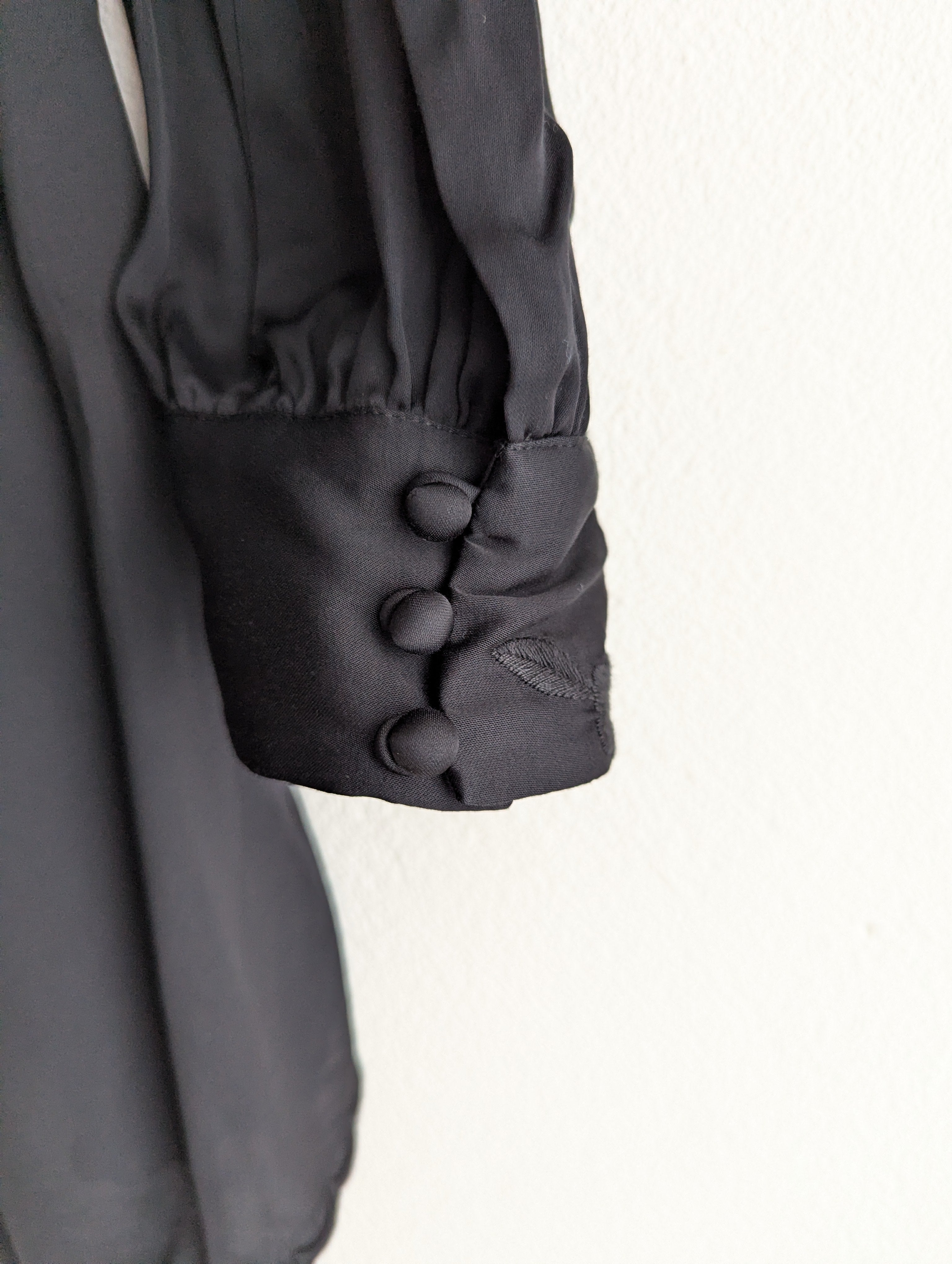 Tigerlily Long-Sleeve Satin Dress