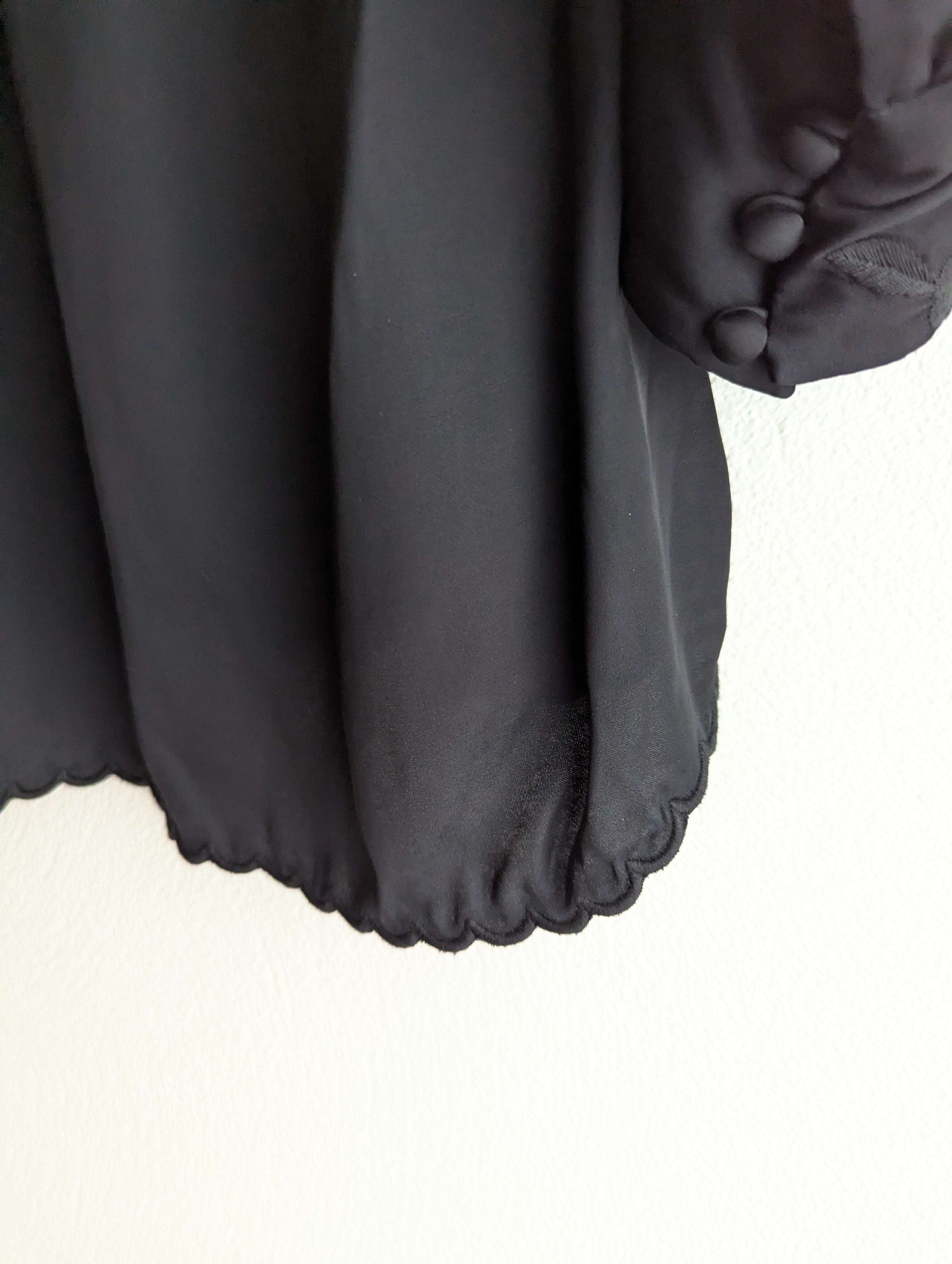 Tigerlily Long-Sleeve Satin Dress