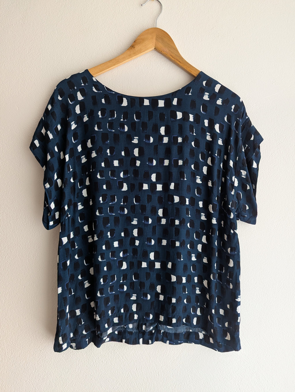Veronika Maine Abstract Blouse