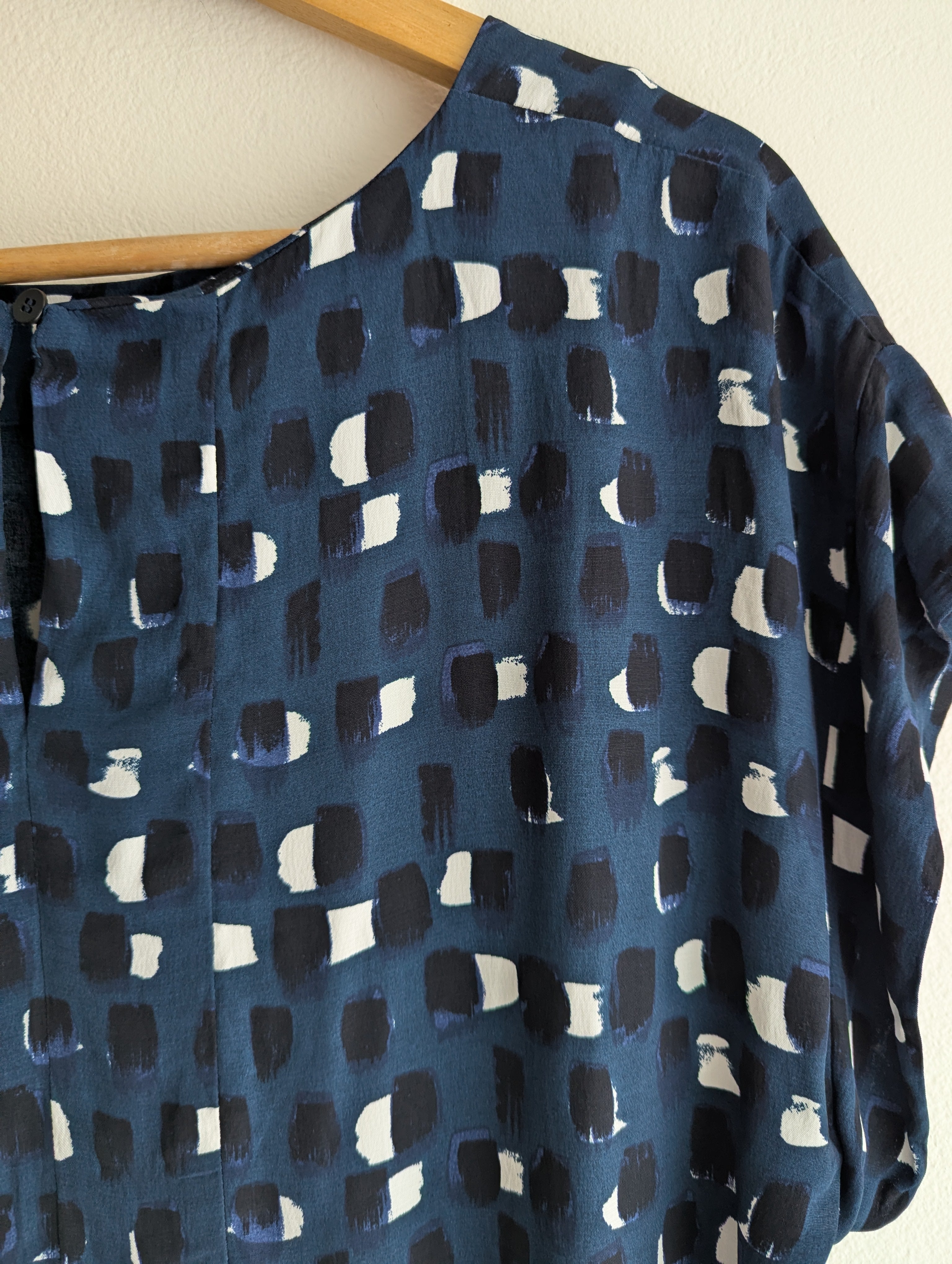 Veronika Maine Abstract Blouse