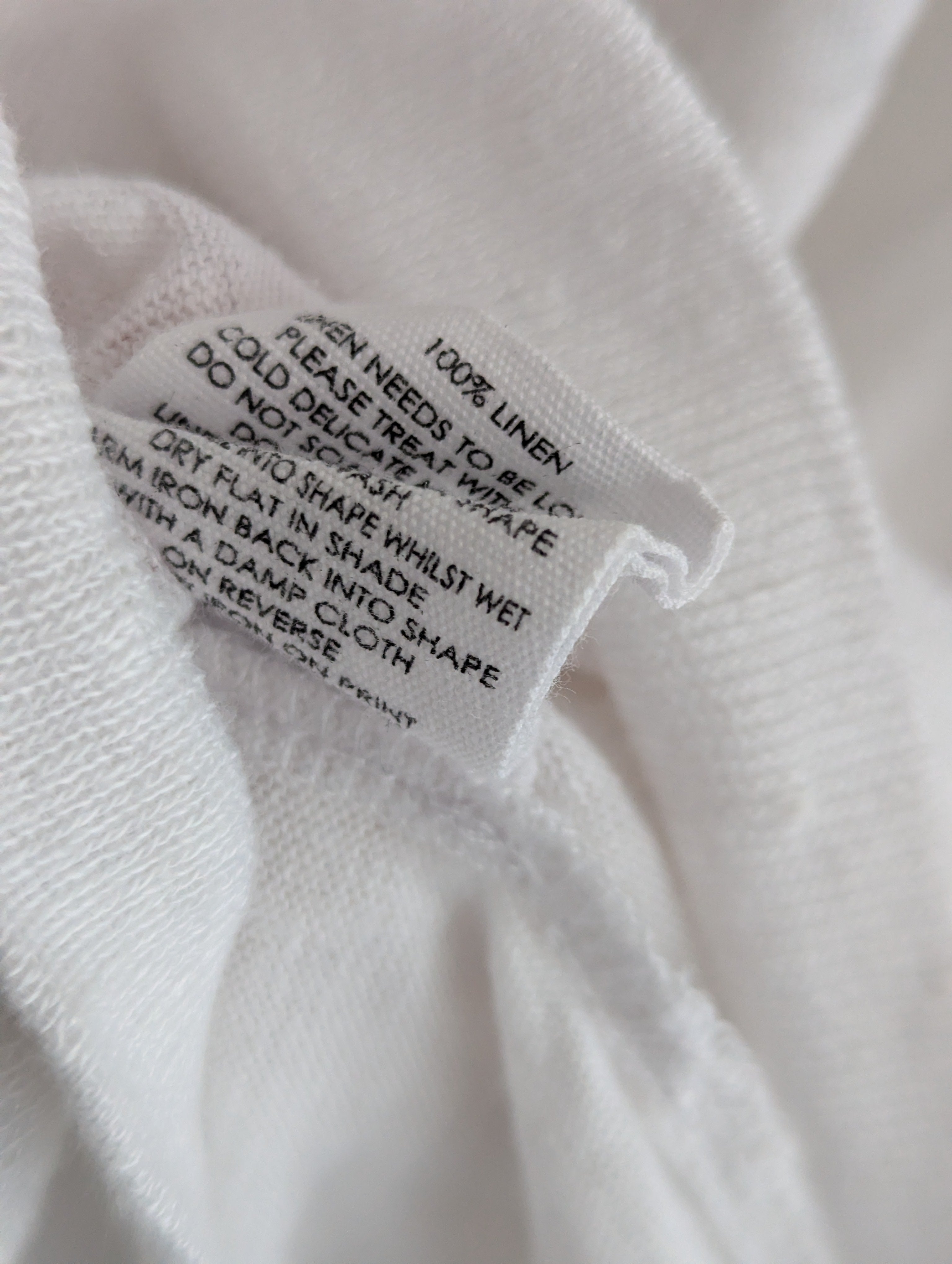 Decjuba Linen Long Sleeve T-shirt