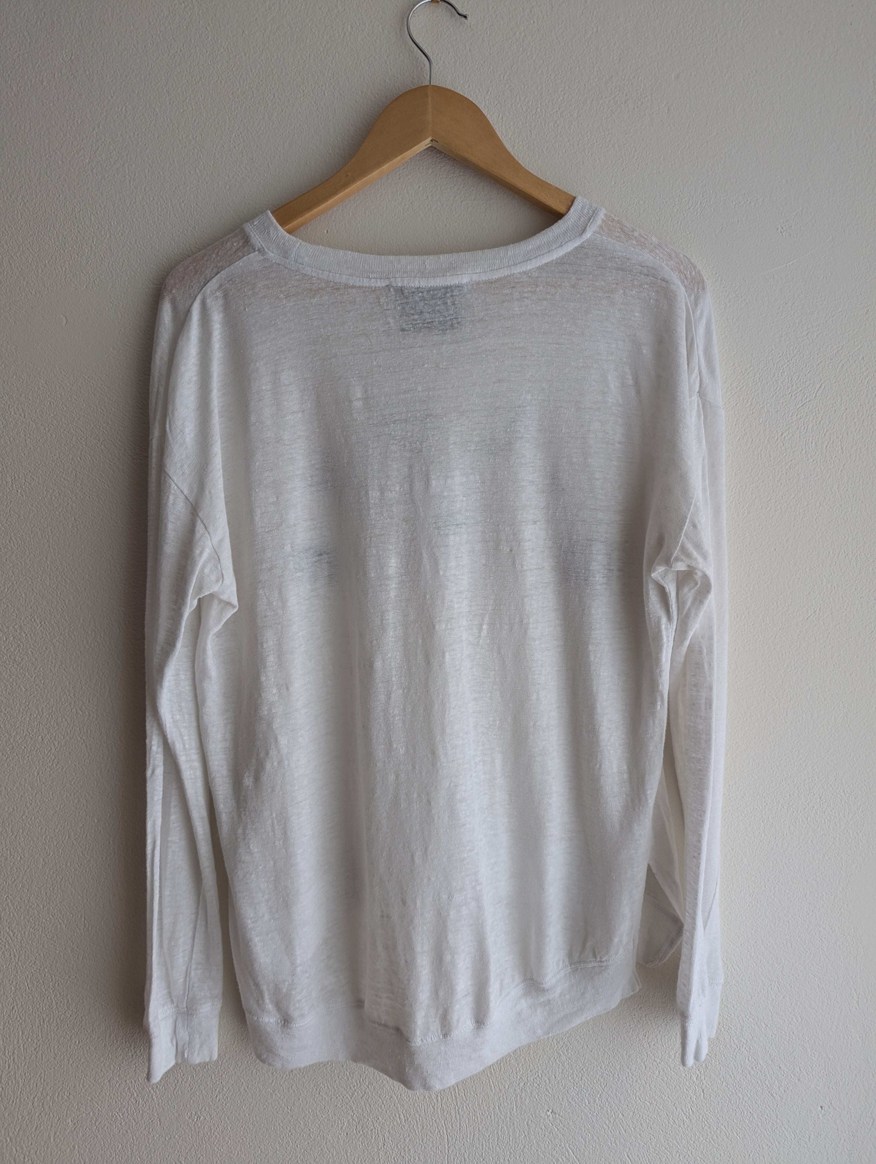 Decjuba Linen Long Sleeve T-shirt