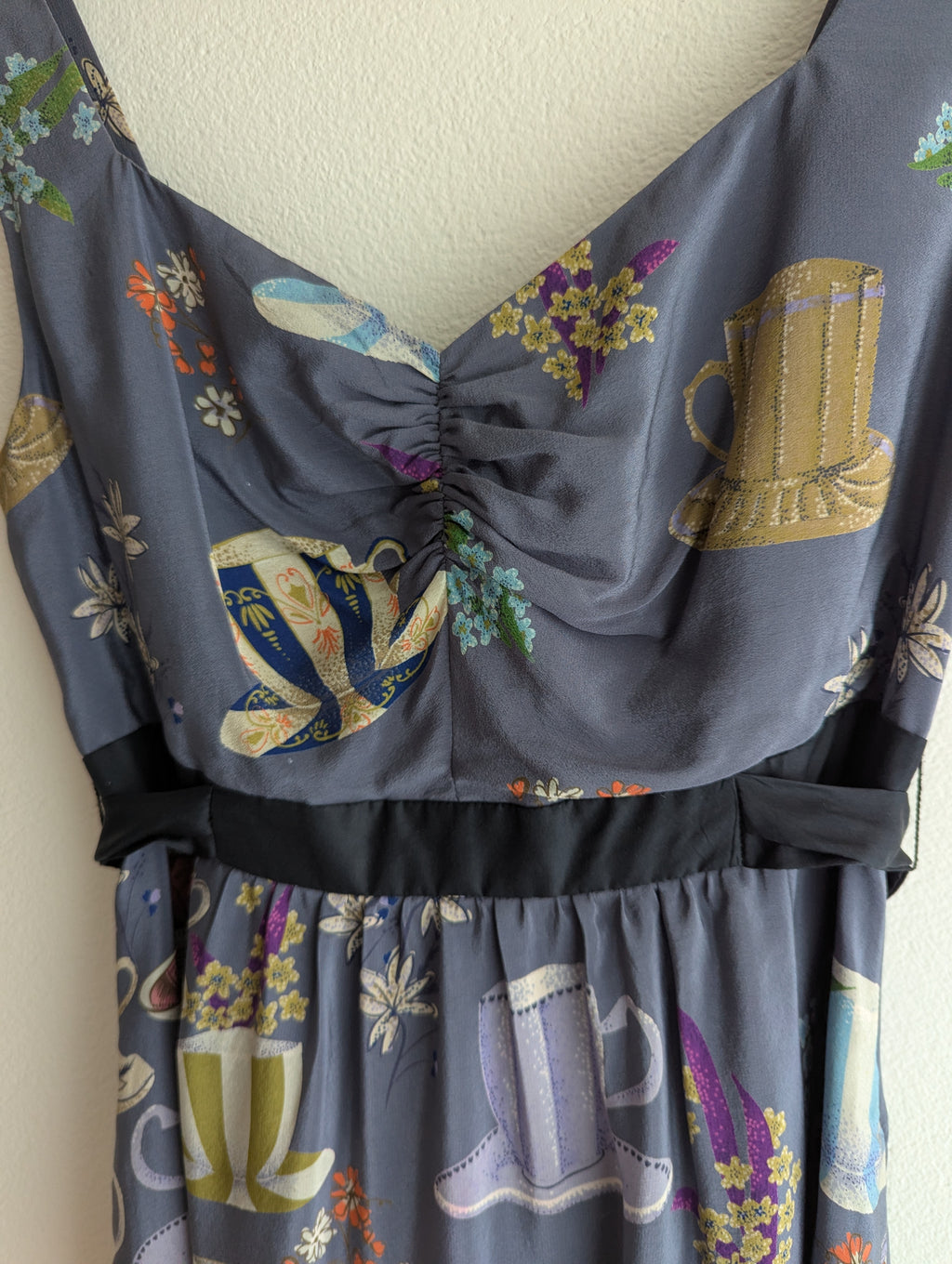 Floreat Silk Tea Dress