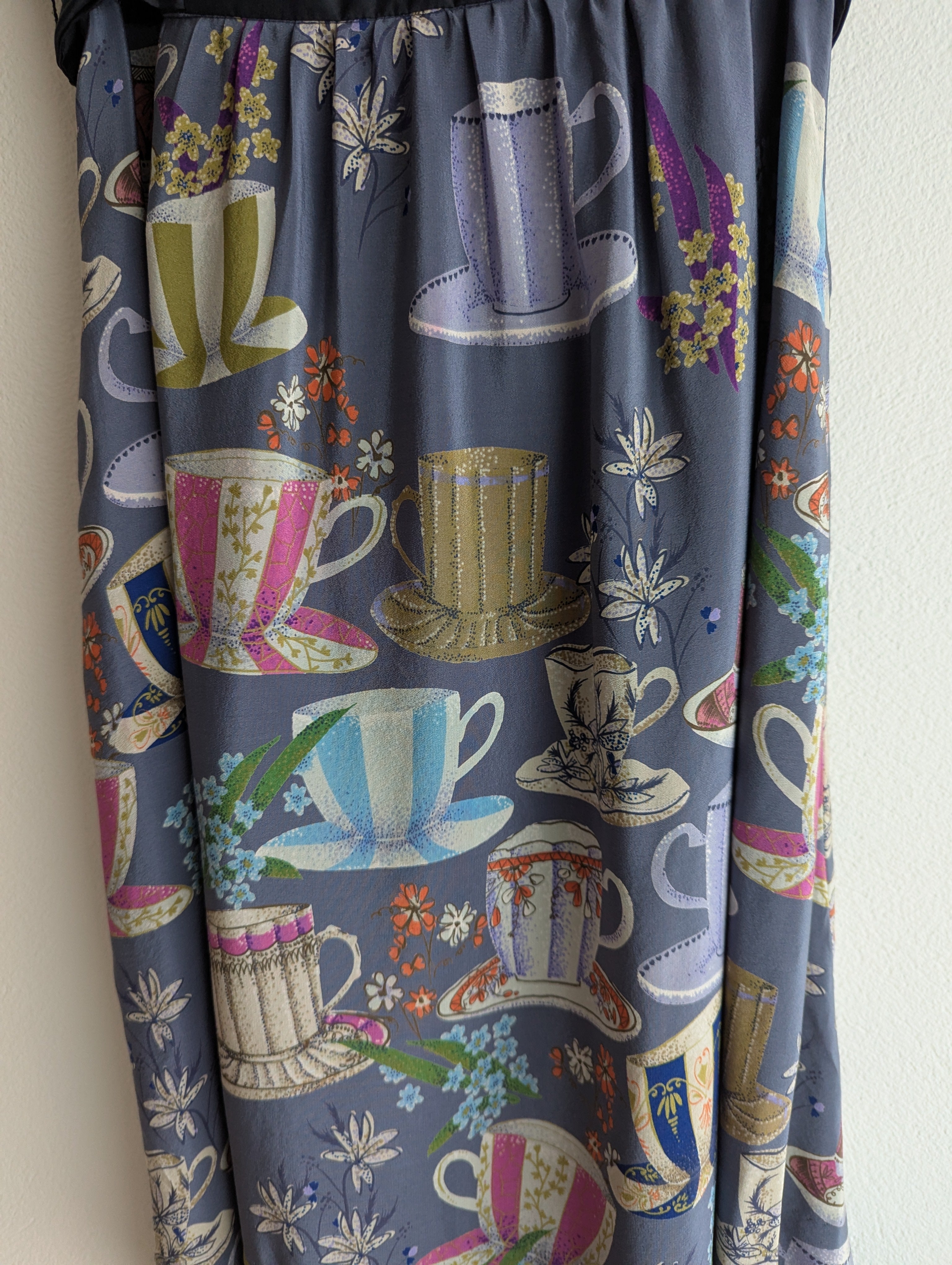 Floreat Silk Tea Dress