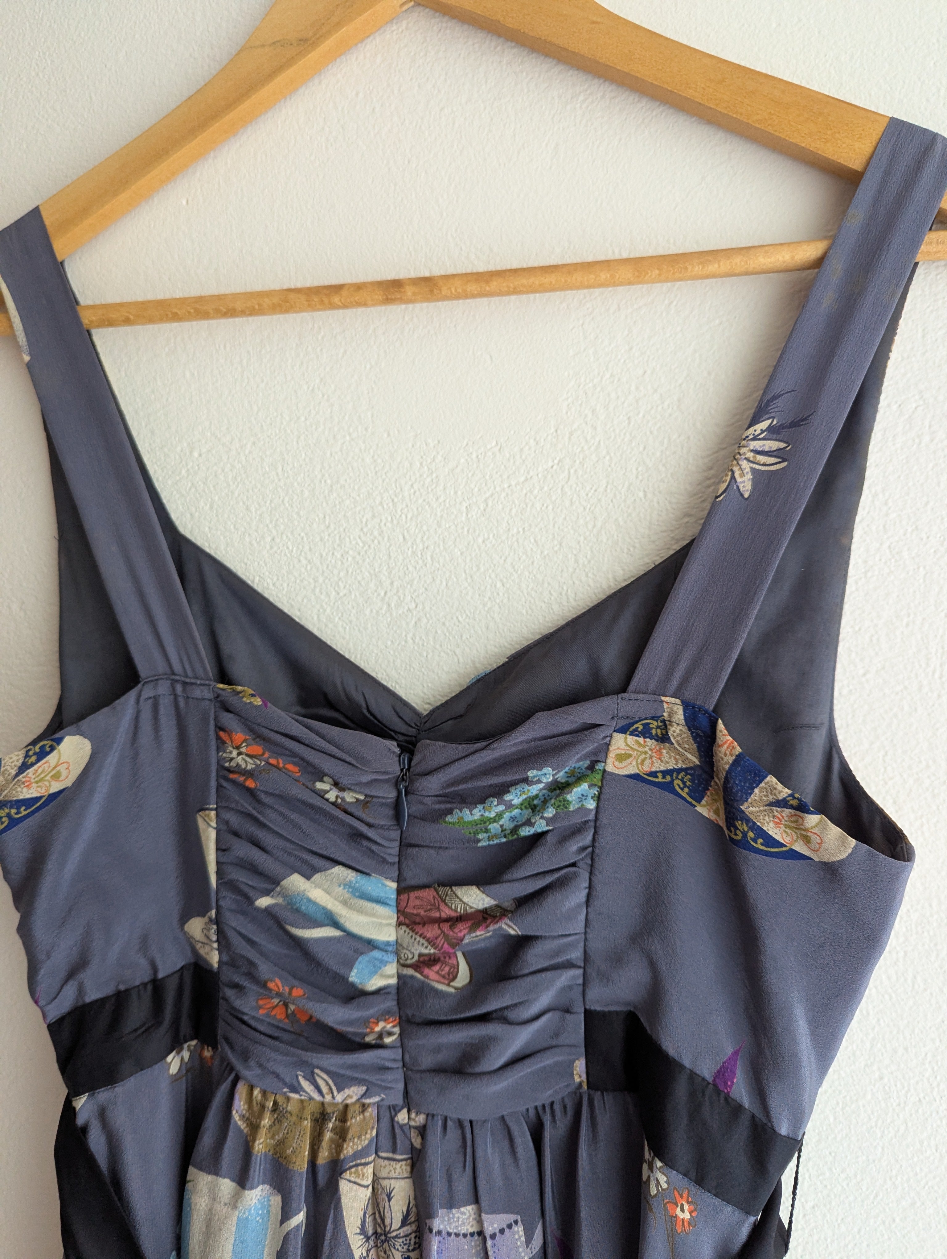 Floreat Silk Tea Dress