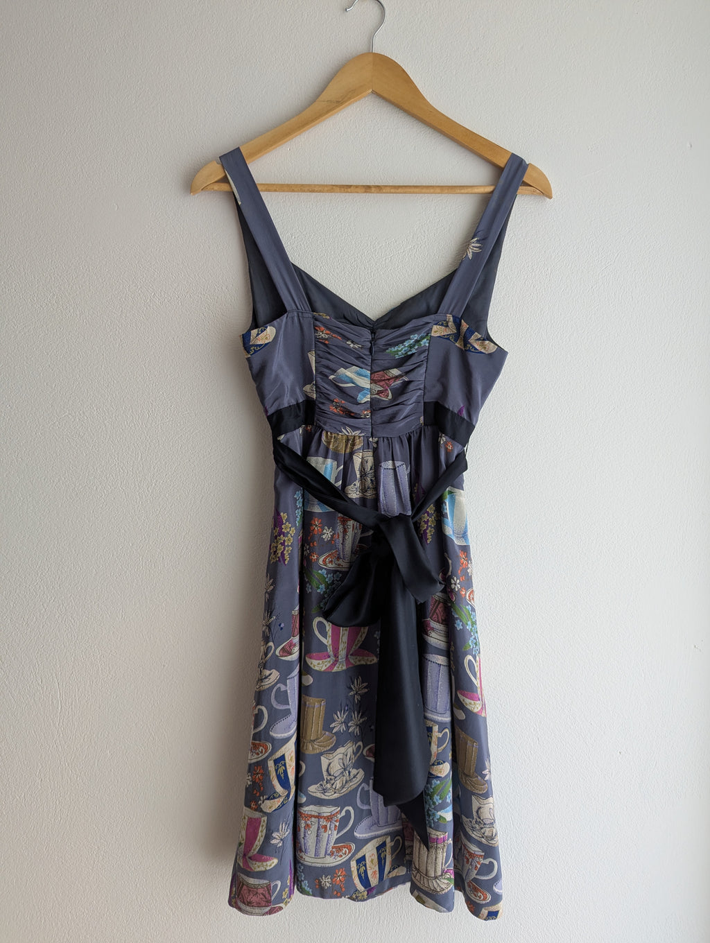 Floreat Silk Tea Dress