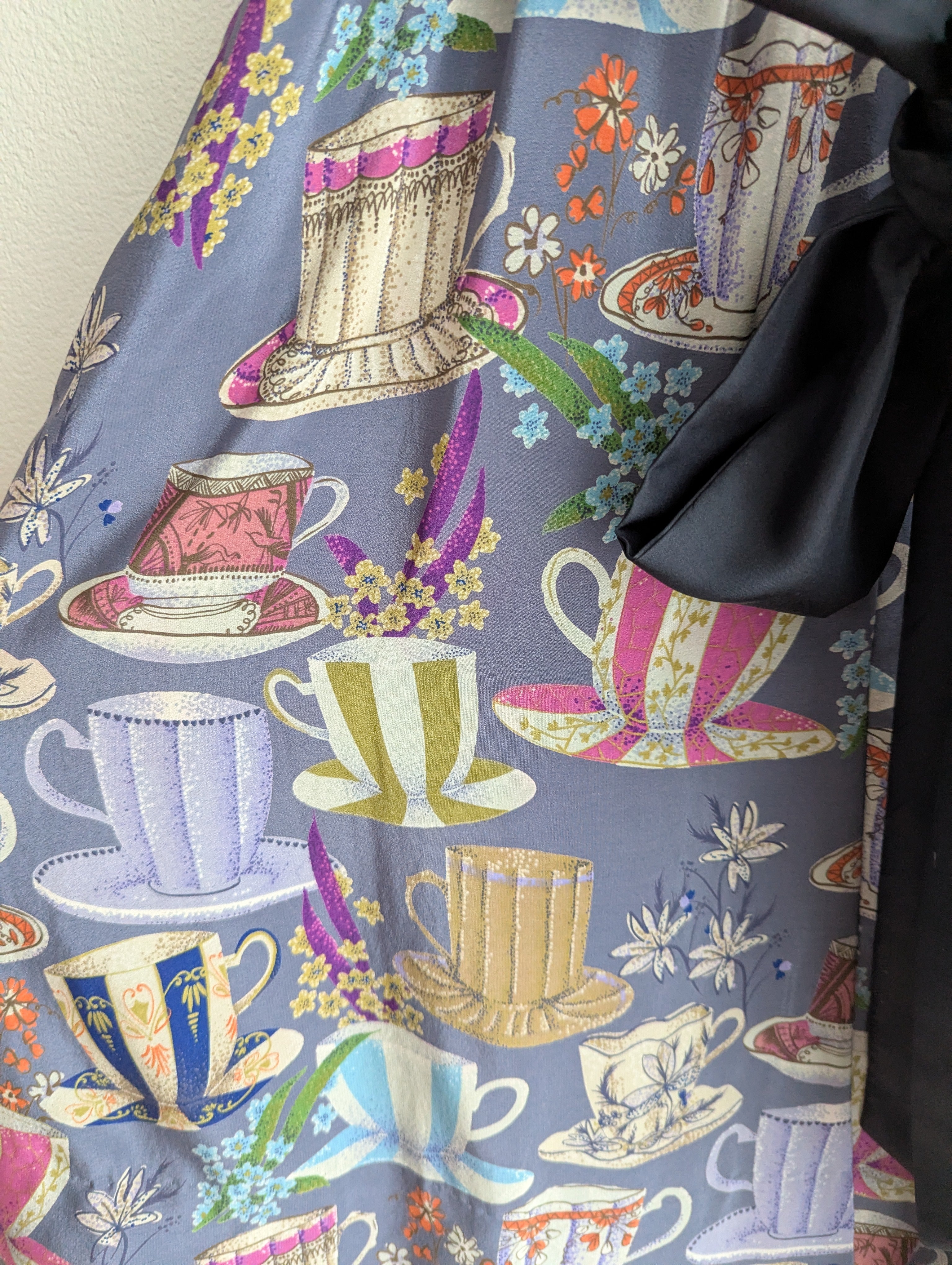 Floreat Silk Tea Dress