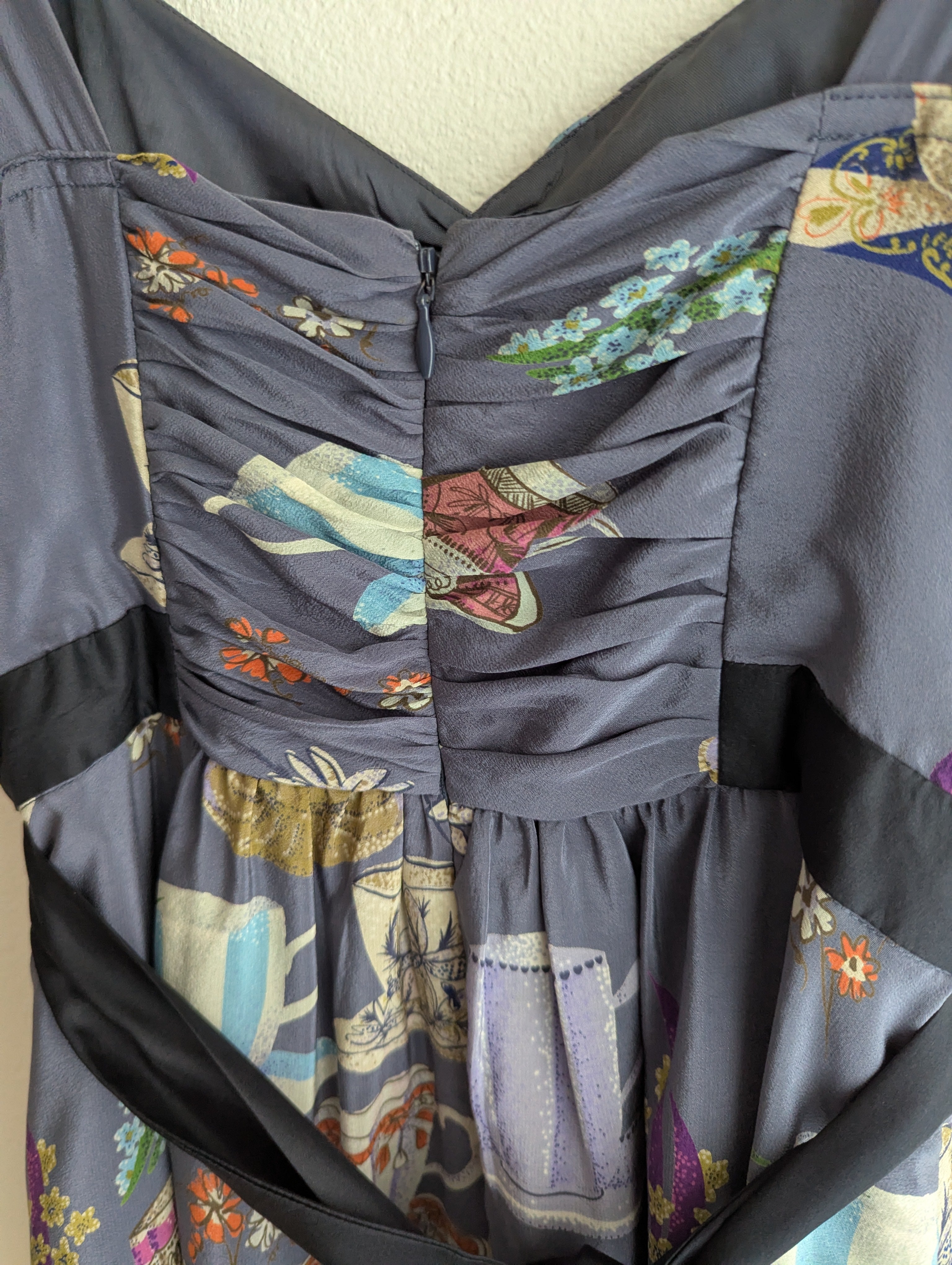 Floreat Silk Tea Dress