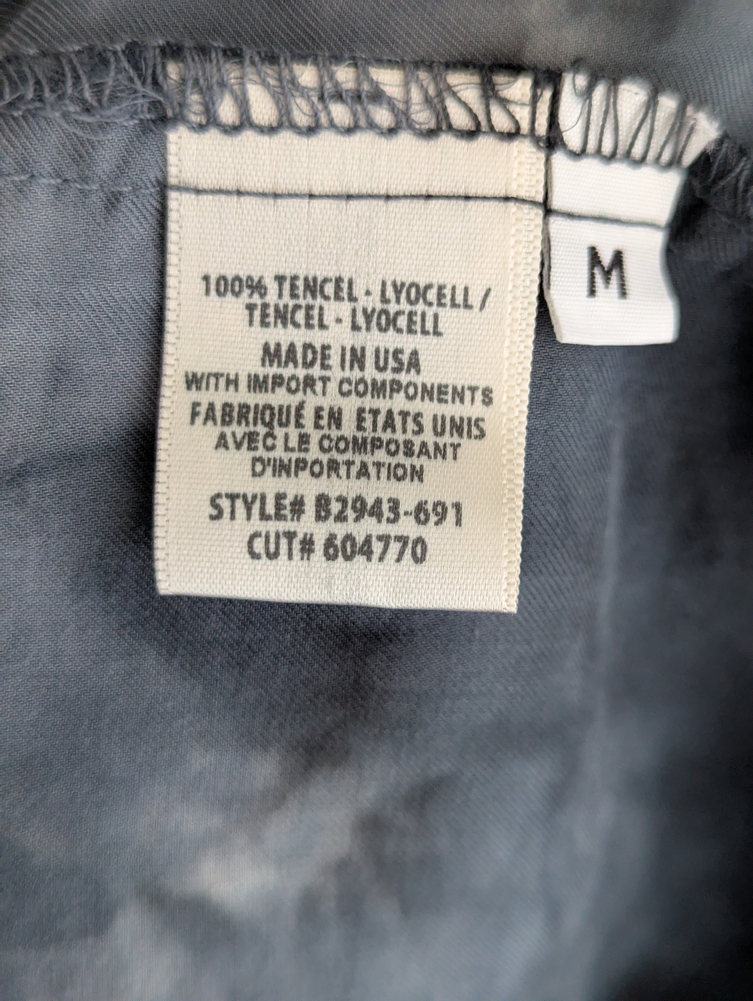 Bella Dahl Tie-Dye Indigo Button-Down Shirt