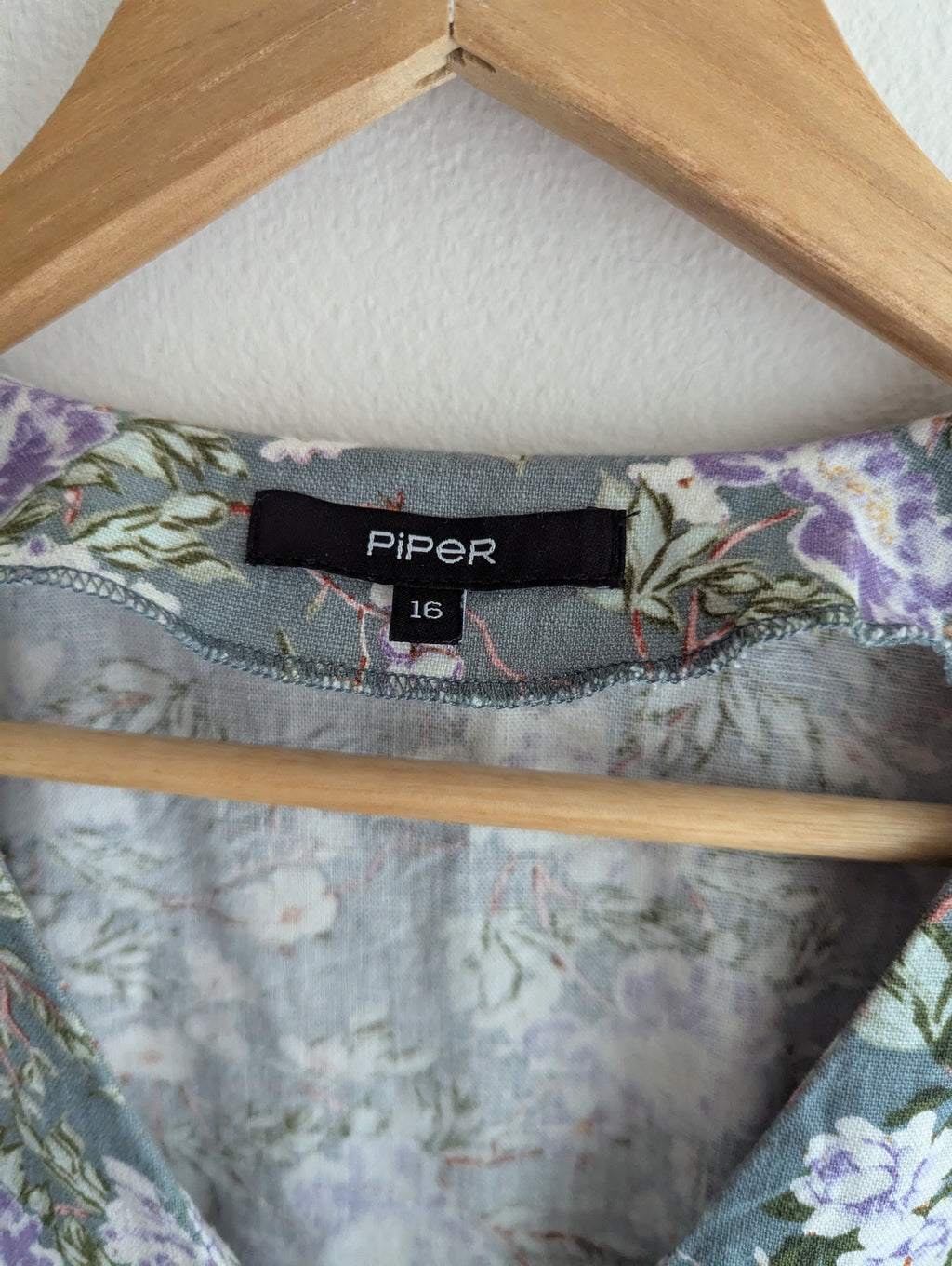 Piper Floral Wrap Shirt