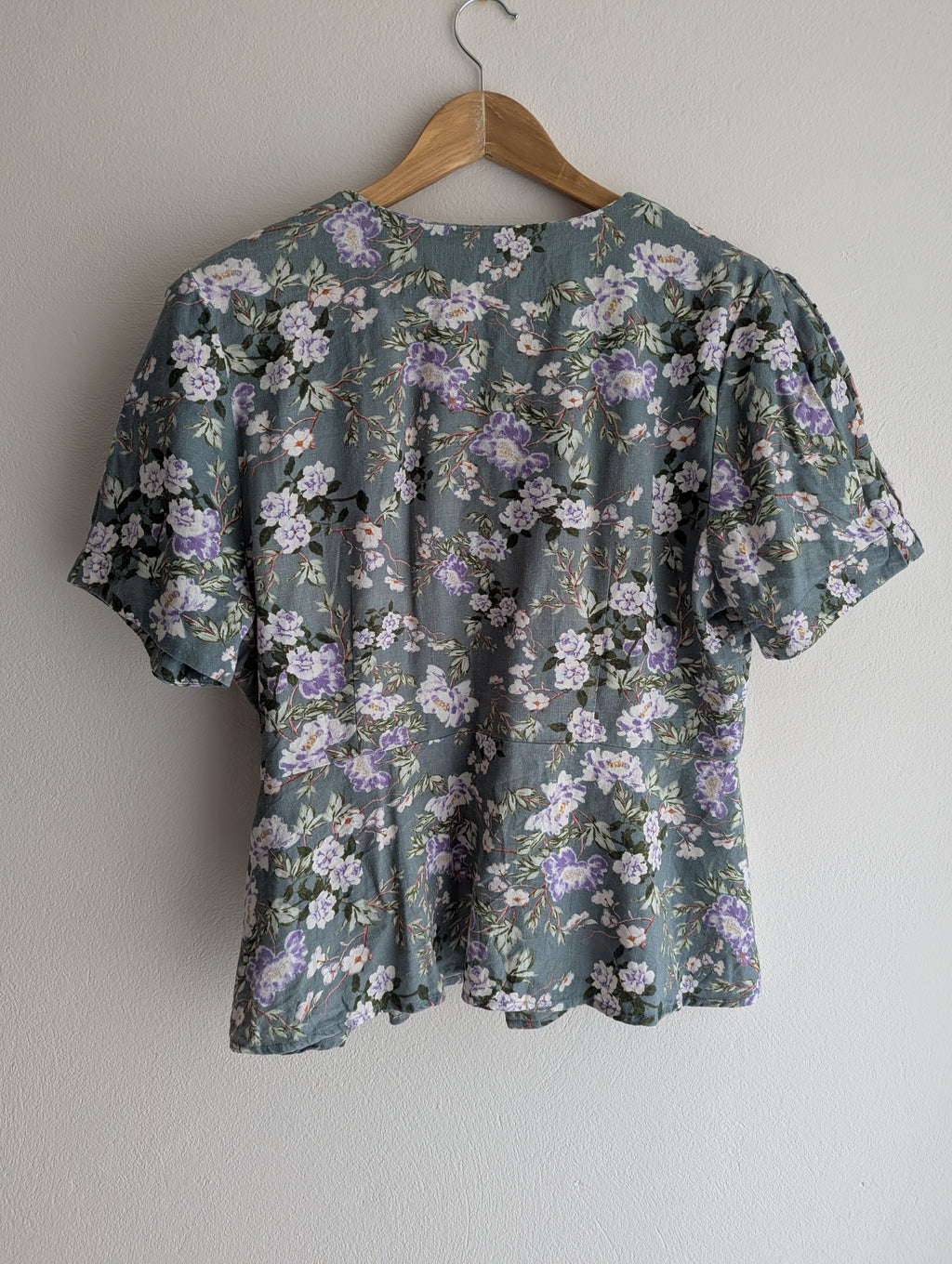 Piper Floral Wrap Shirt