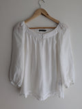David Lawrence Ramie Blouse