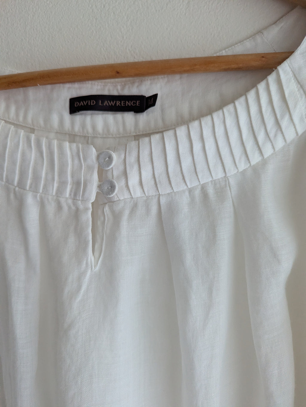 David Lawrence Ramie Blouse