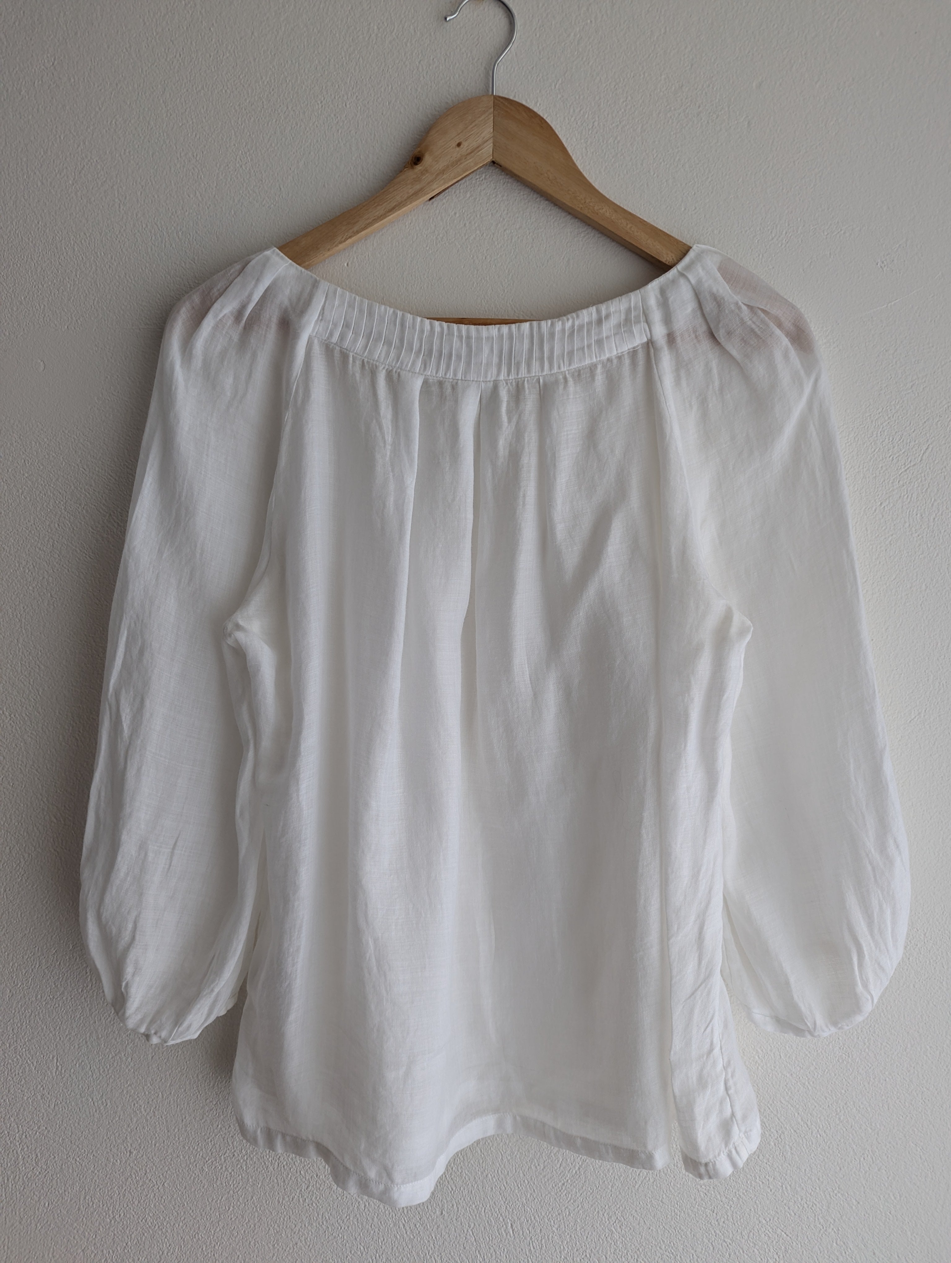 David Lawrence Ramie Blouse