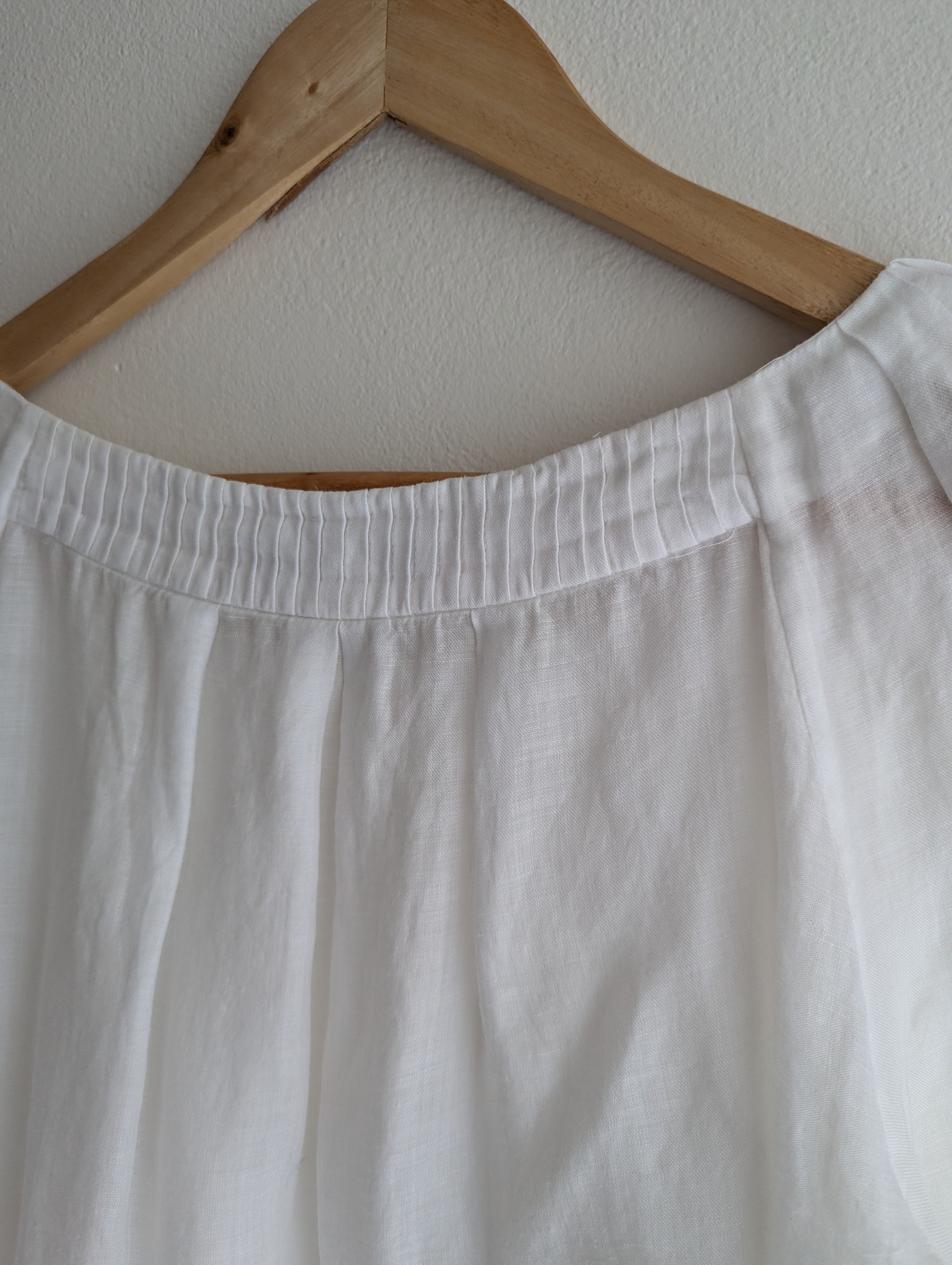 David Lawrence Ramie Blouse