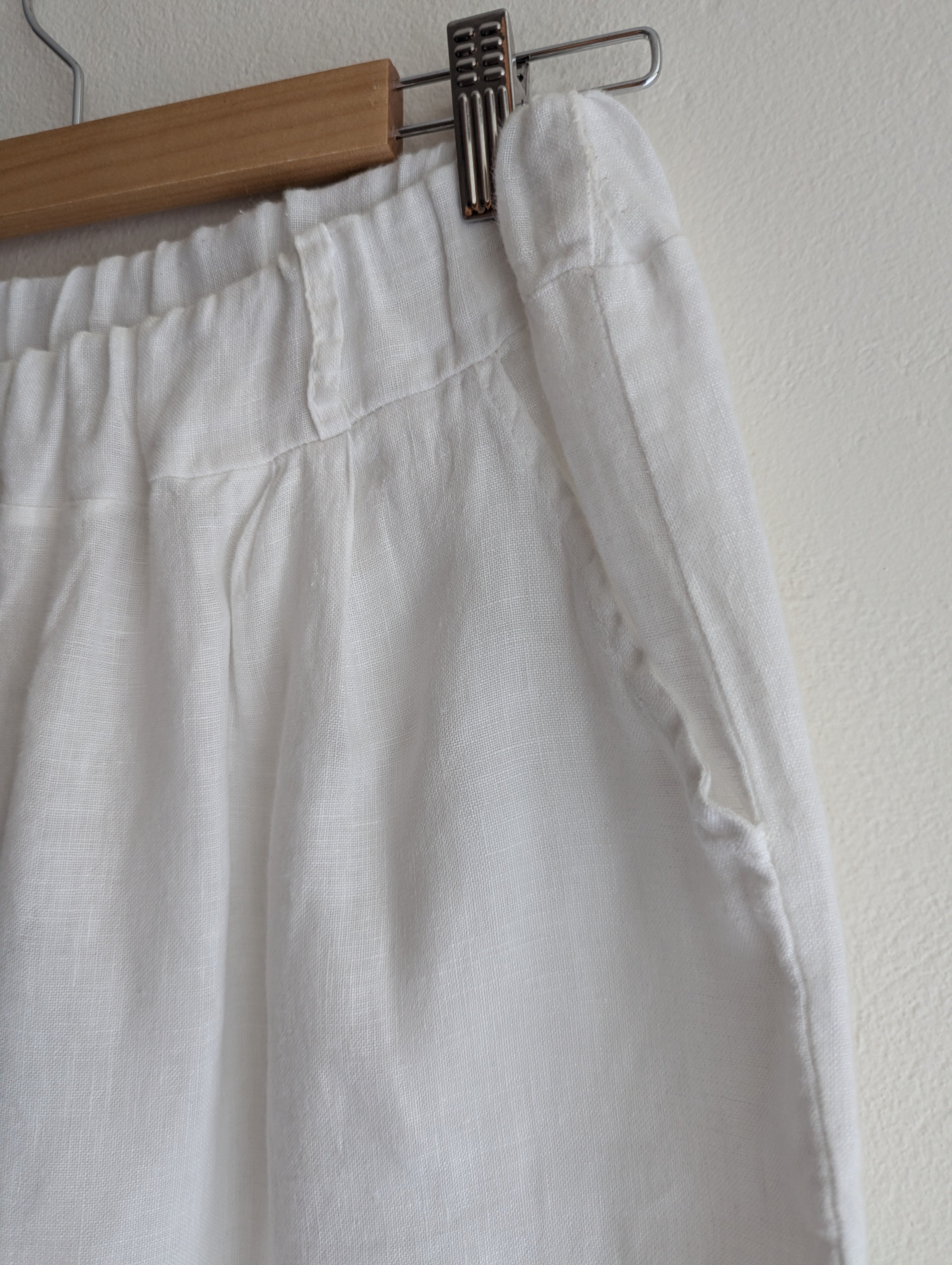 Live Less Toxic Made in Italy Linen Pull-on Trouser