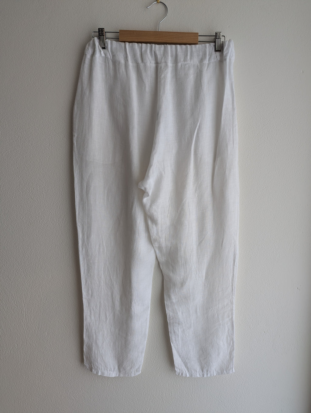 Live Less Toxic Made in Italy Linen Pull-on Trouser