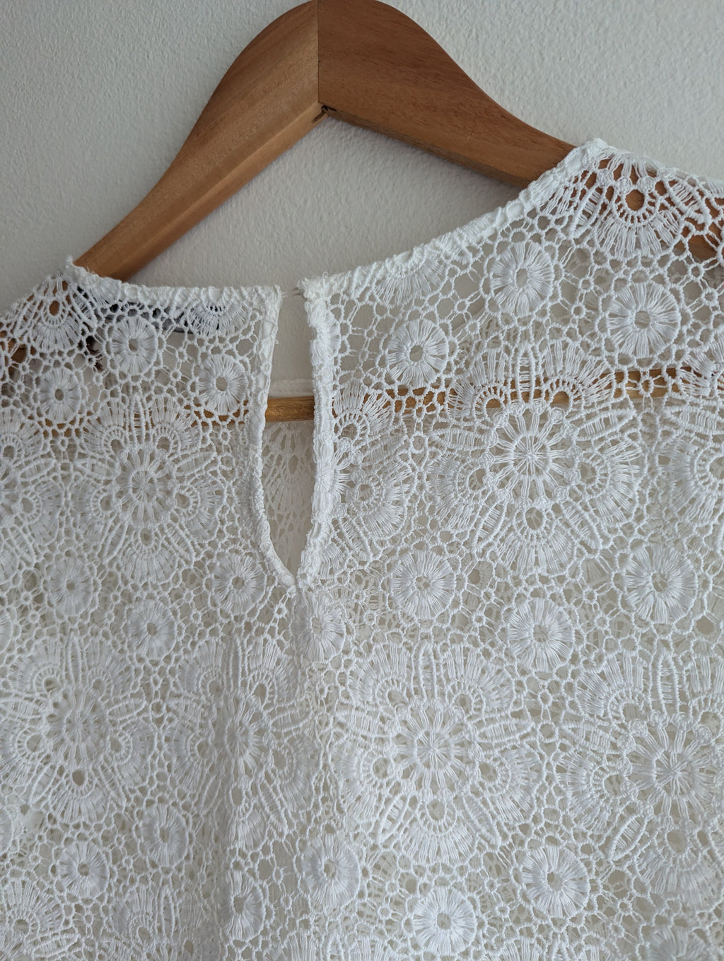 Zara Crotchet Lace Blouse