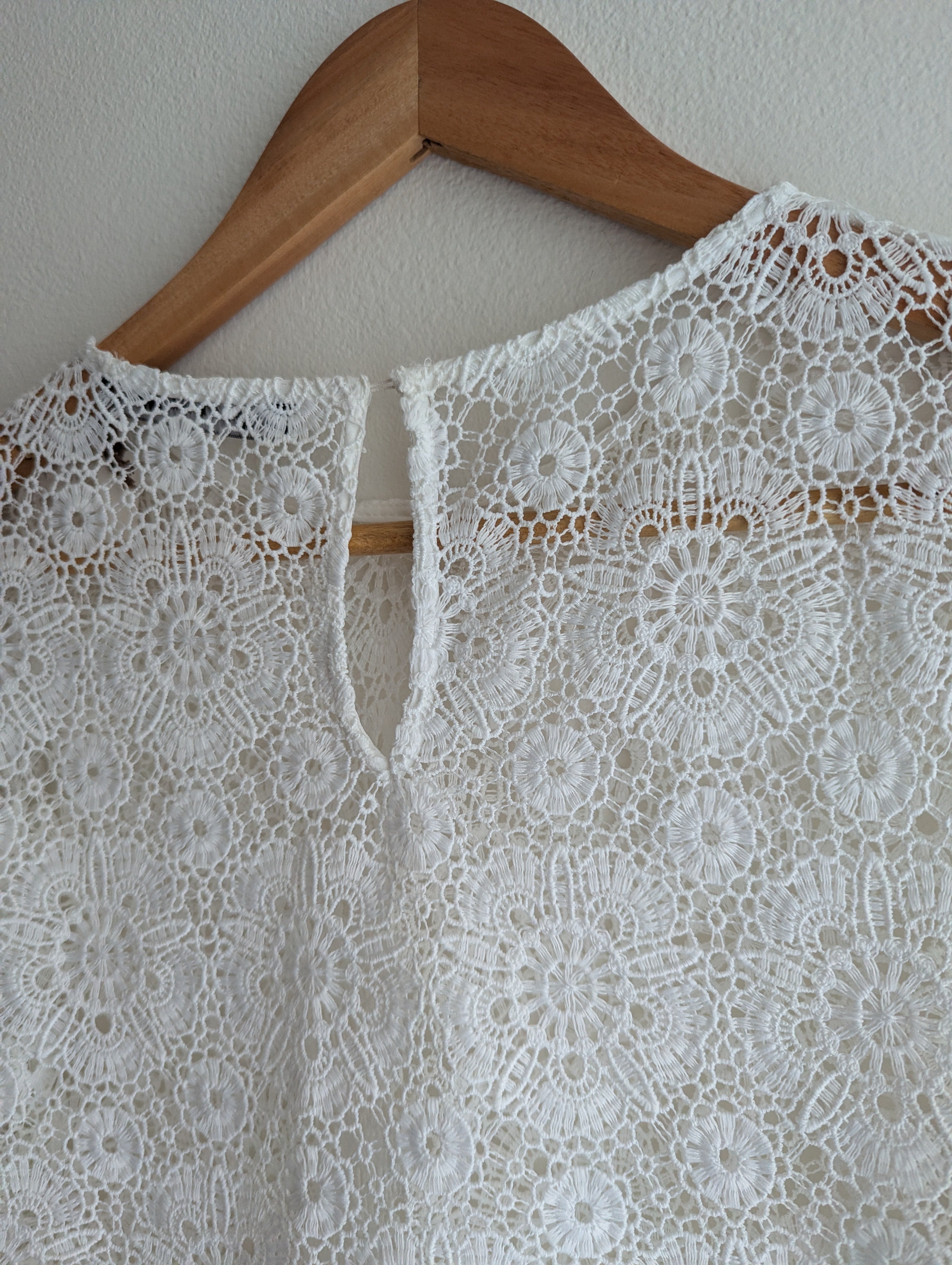 Zara Crotchet Lace Blouse