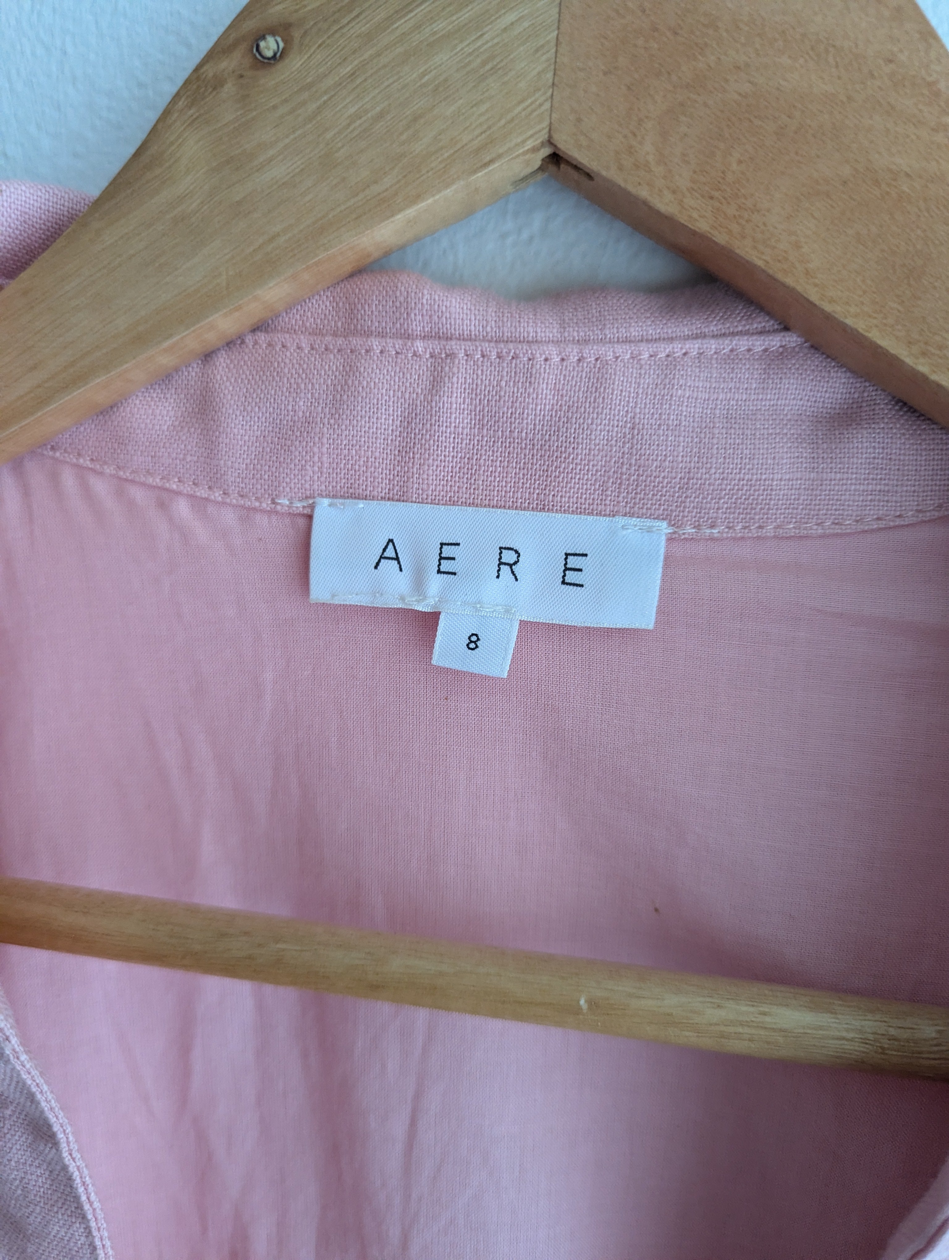 AERE Linen Shirt Dress