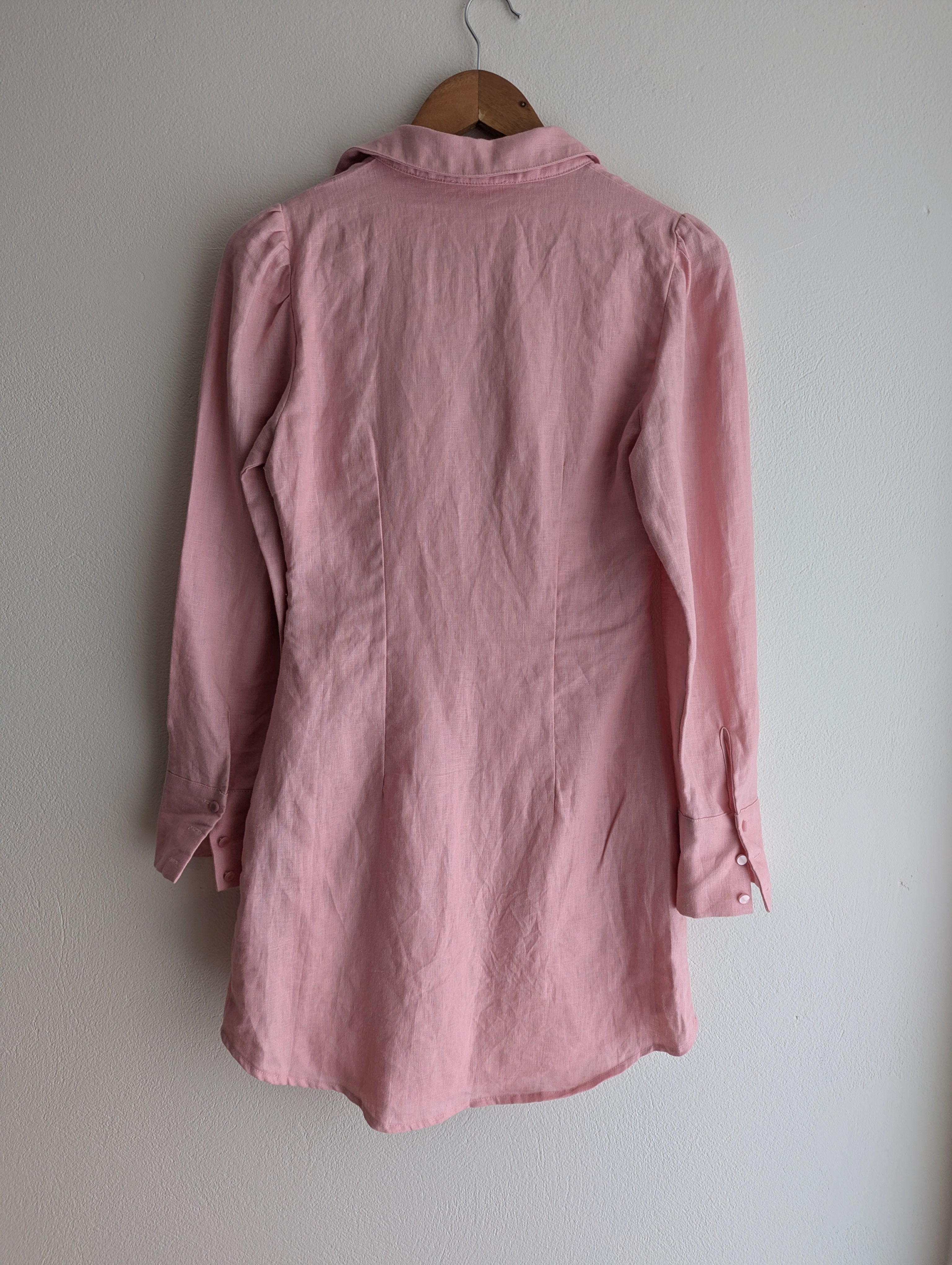AERE Linen Shirt Dress