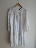 Decjuba Broderie Anglaise Long Sleeve Dress