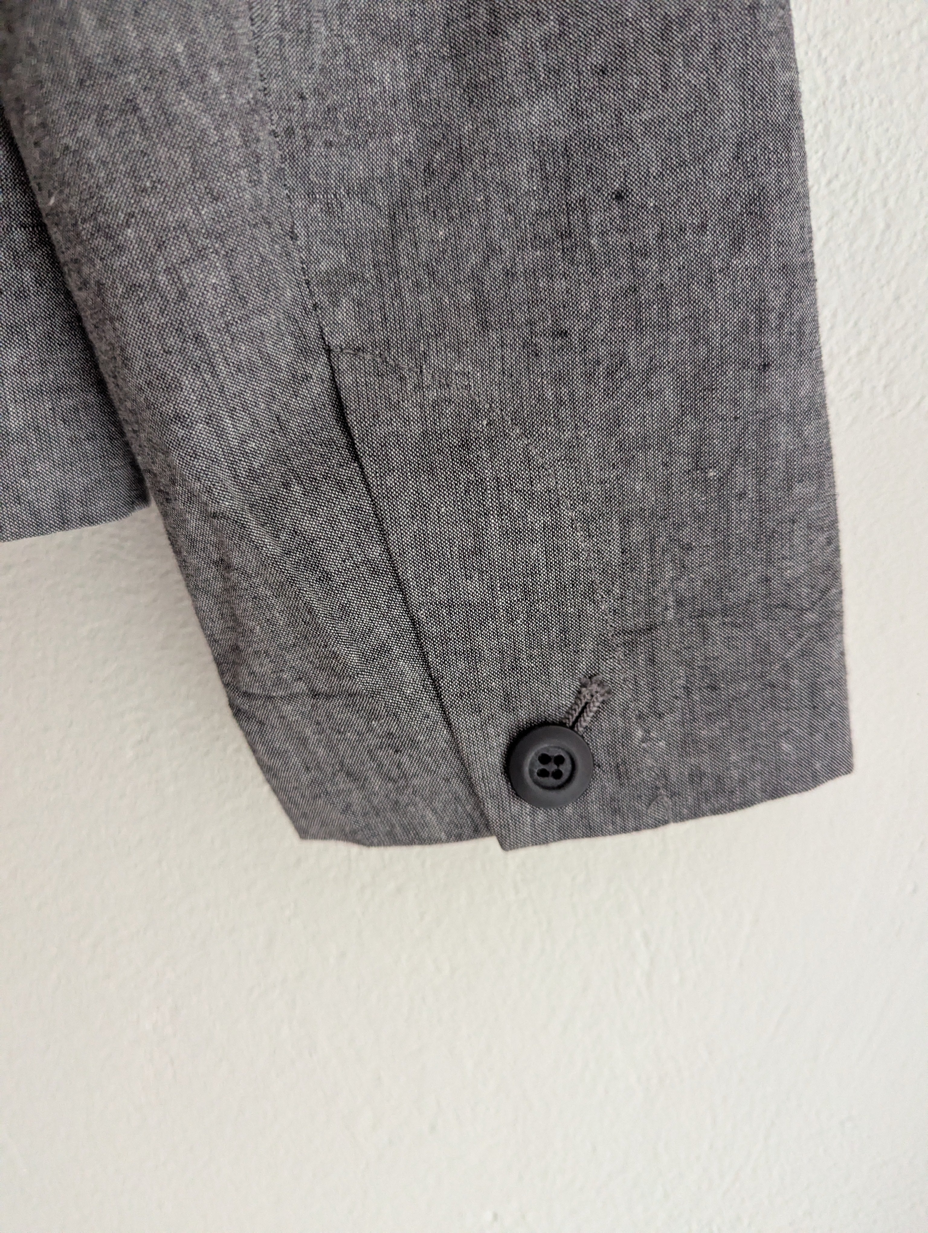 Sportscraft Cotton & Ramie Grey Blazer