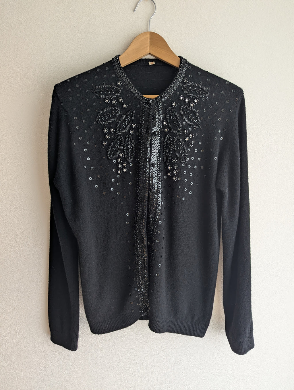Sequin Knit Cardigan