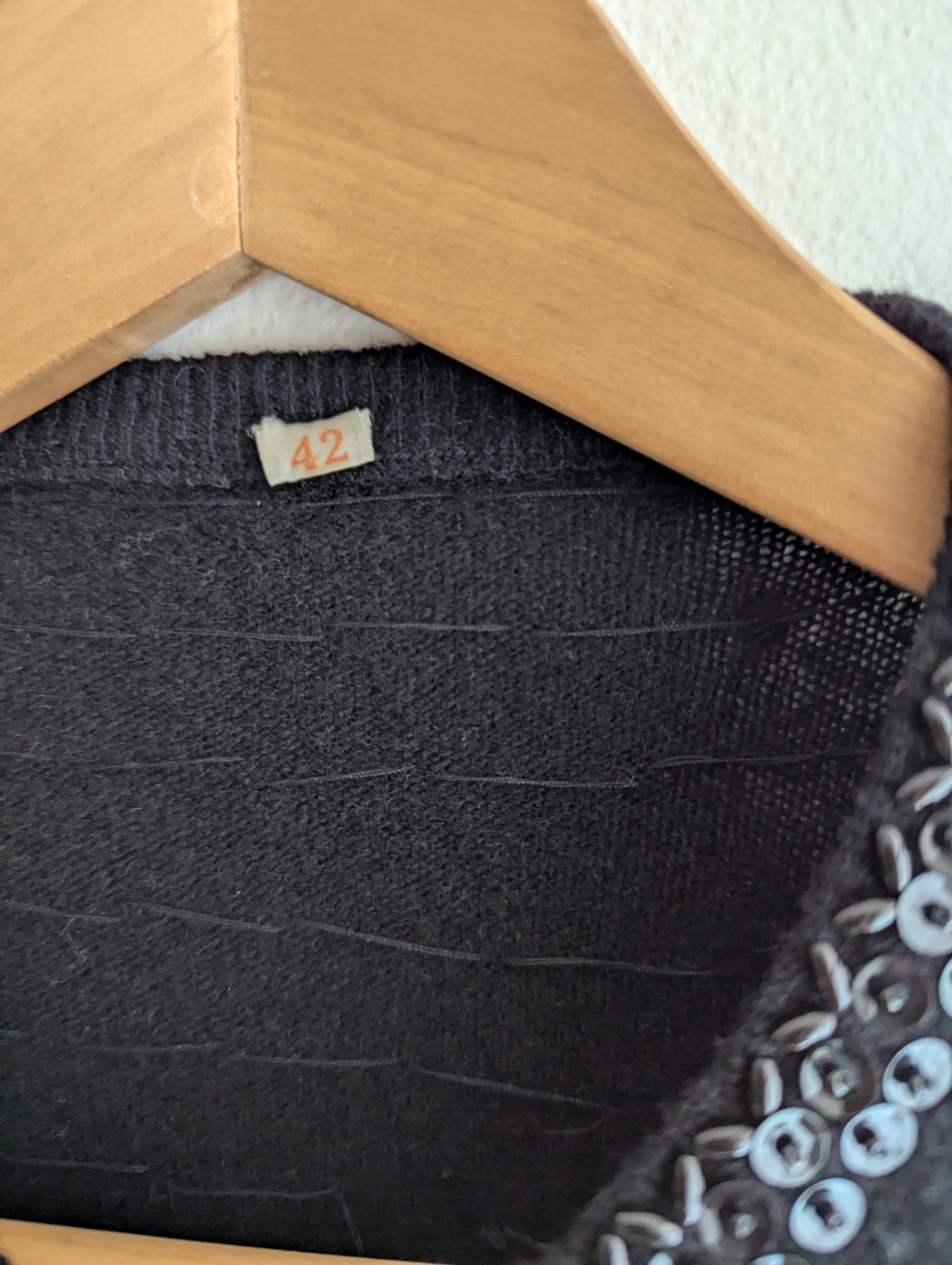 Sequin Knit Cardigan