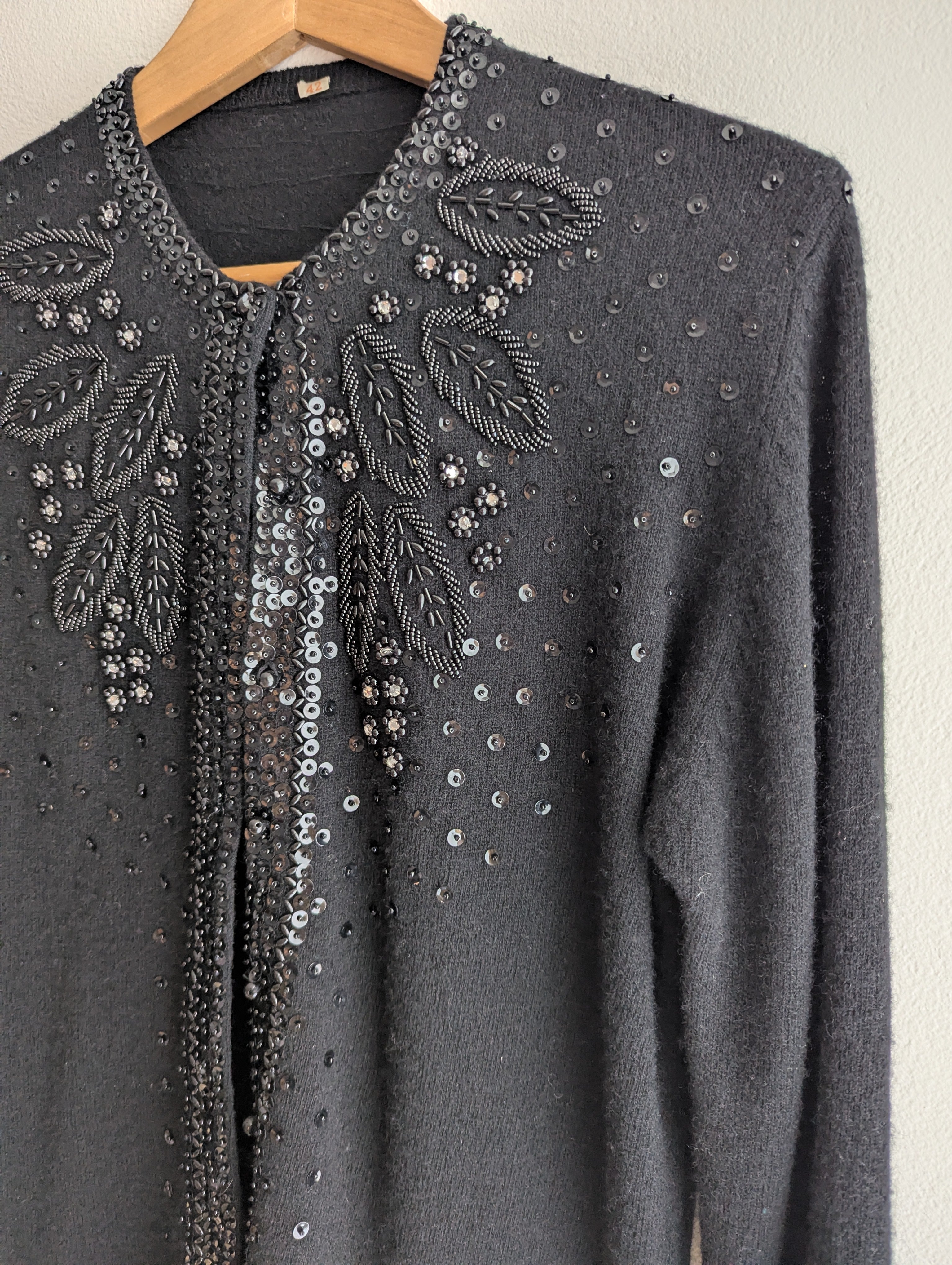 Sequin Knit Cardigan