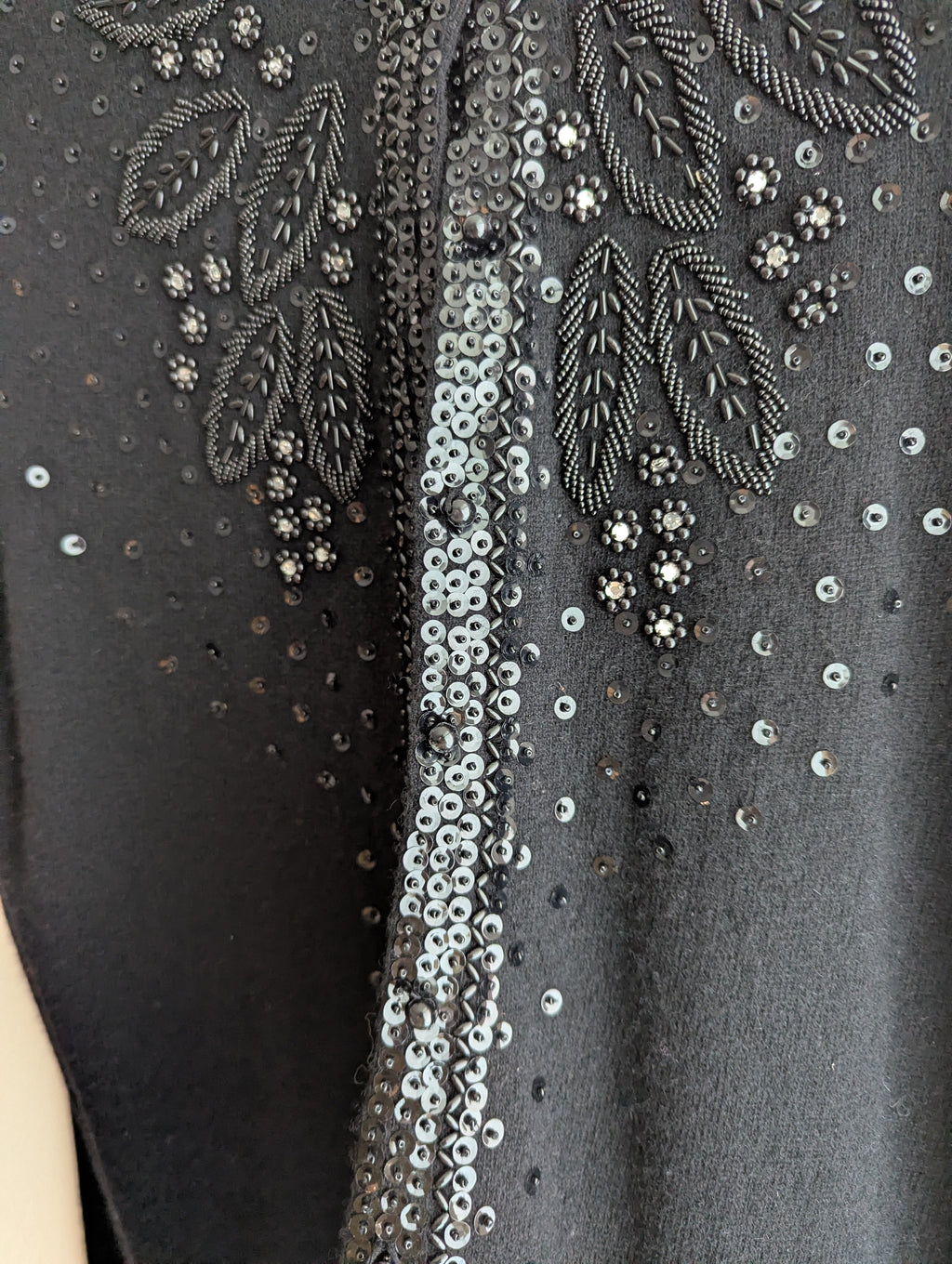 Sequin Knit Cardigan