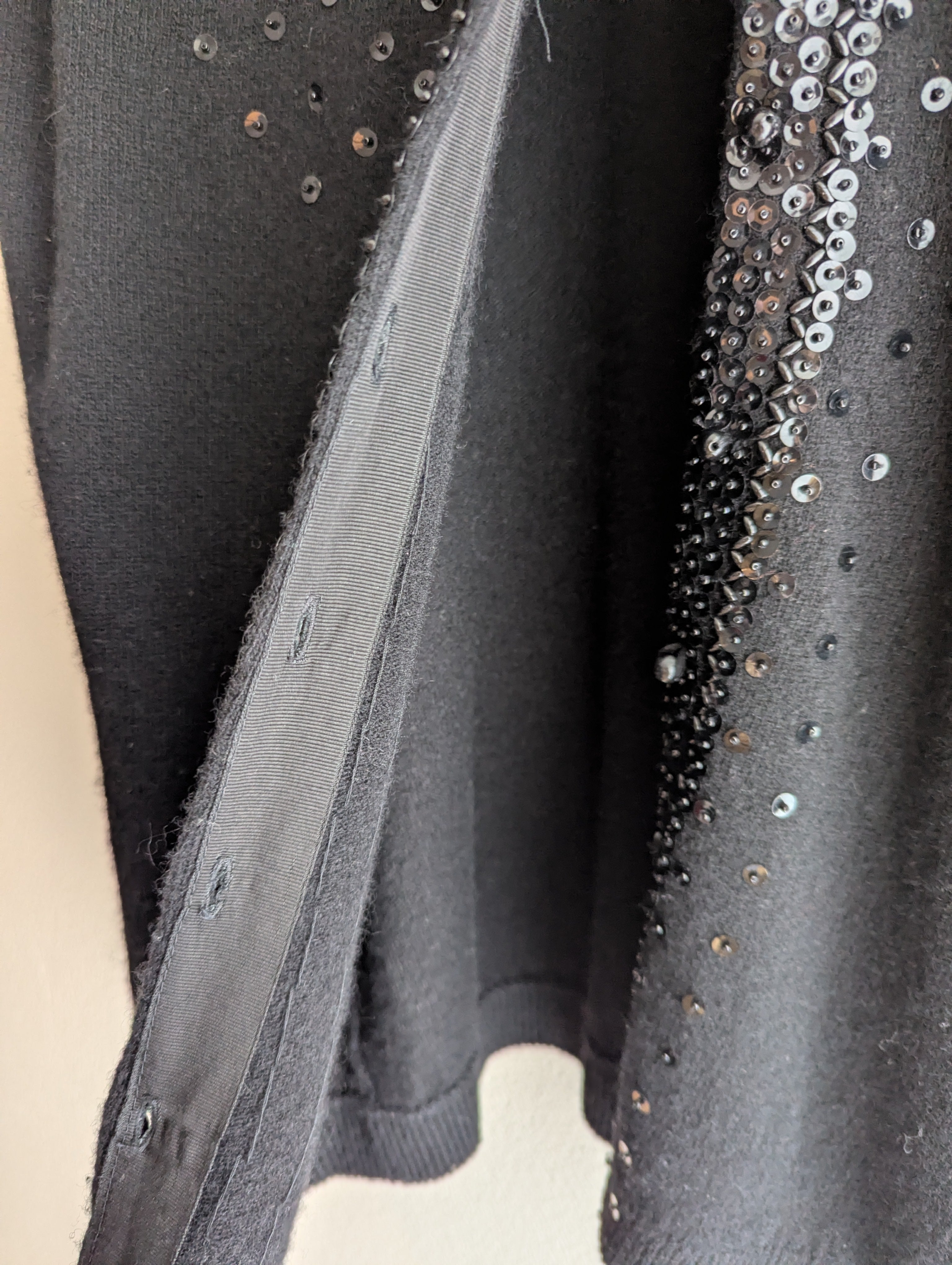 Sequin Knit Cardigan