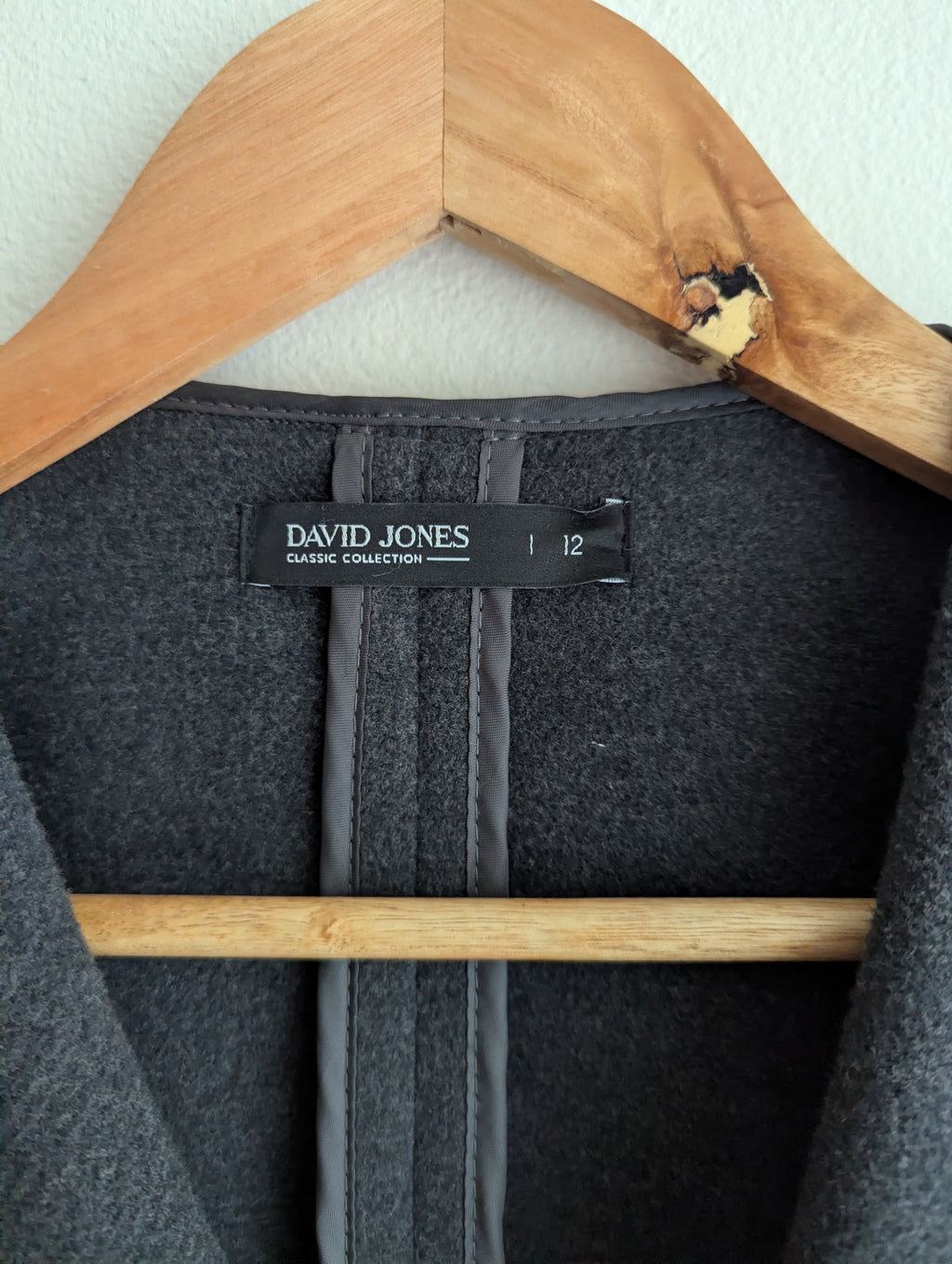 David Jones Felt Wrap Coat