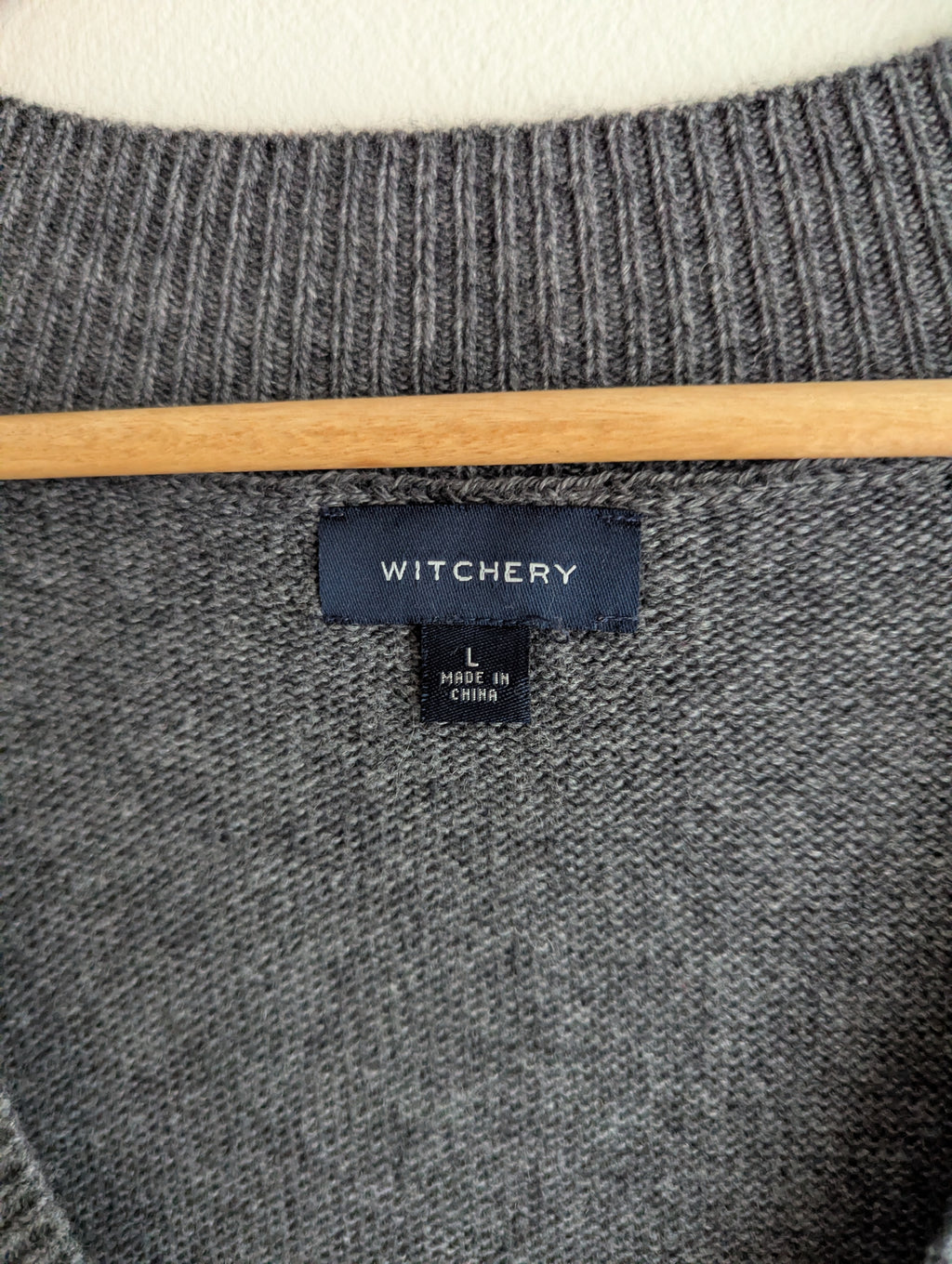 Witchery Wool-Blend Knit Vest Dress
