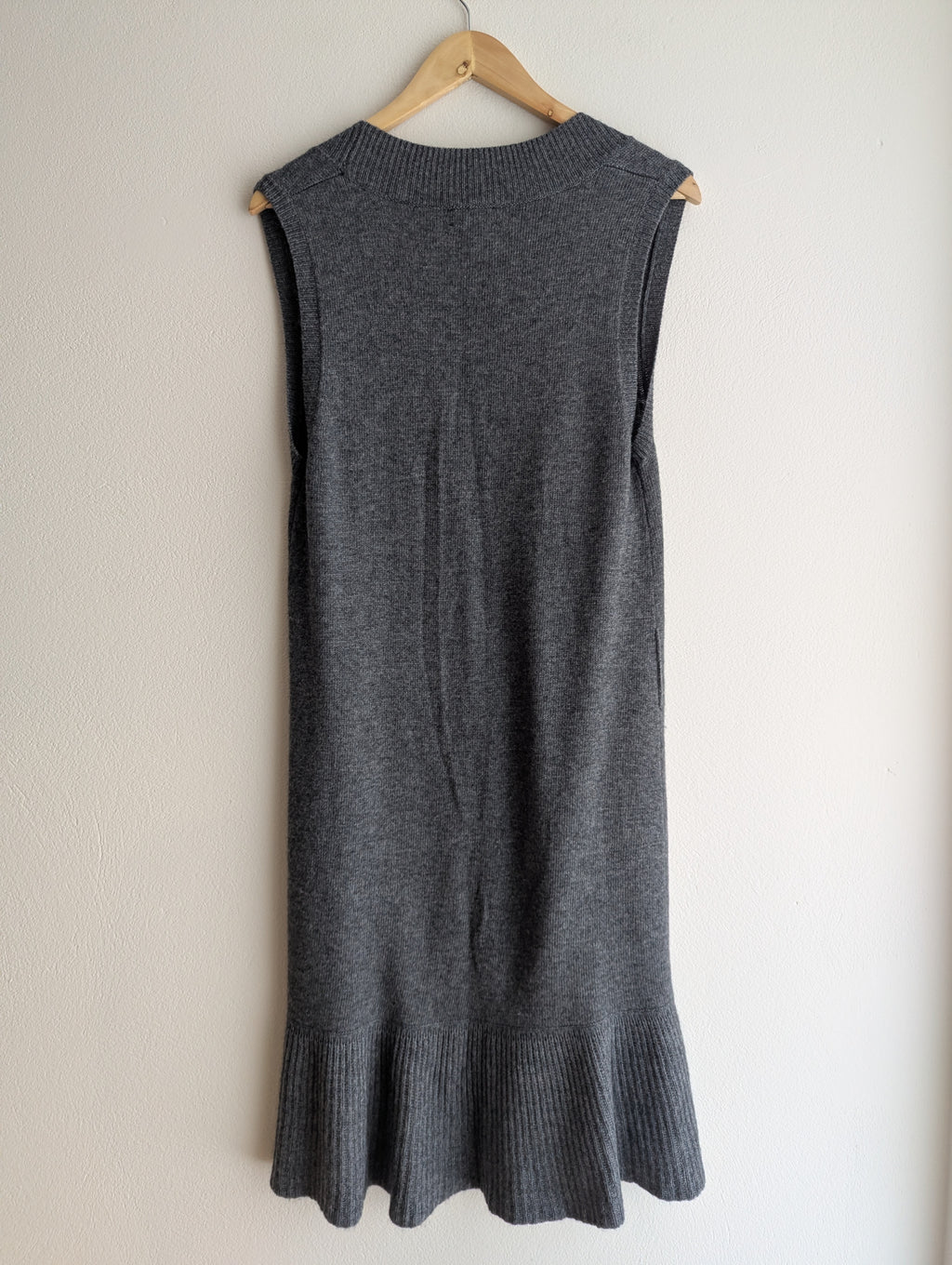 Witchery Wool-Blend Knit Vest Dress