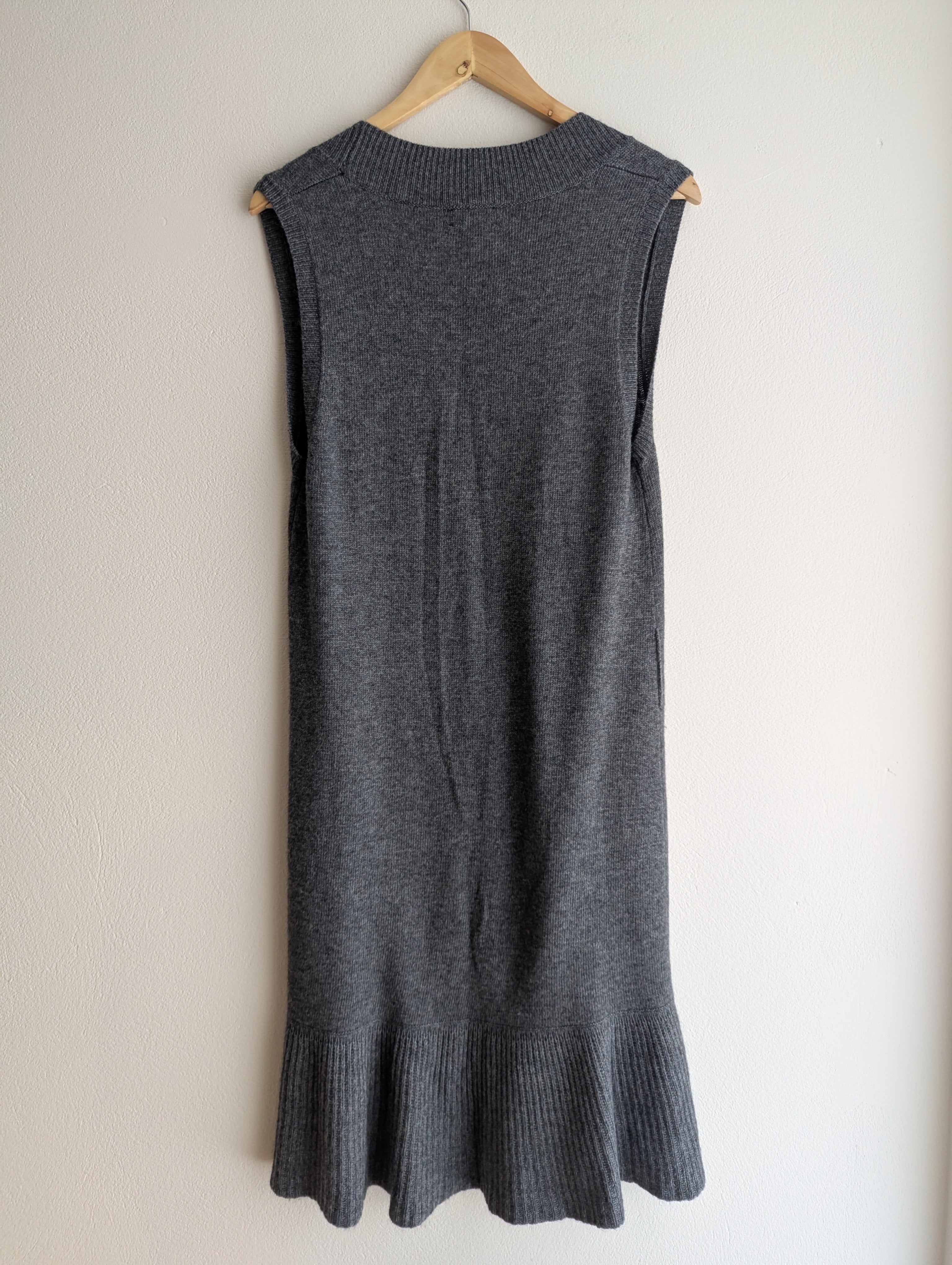 Witchery Wool-Blend Knit Vest Dress