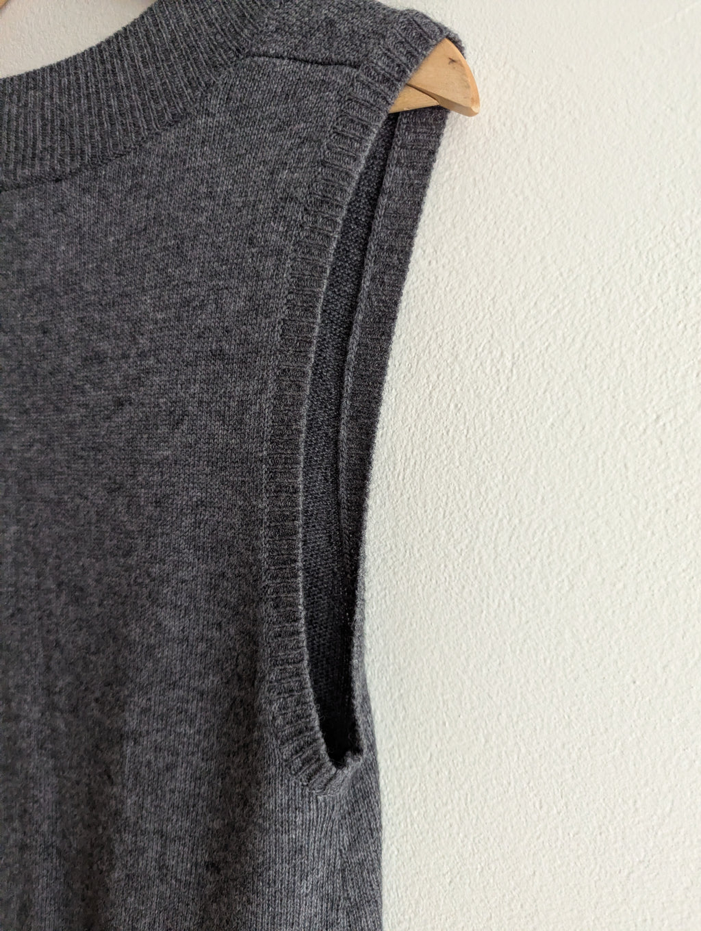 Witchery Wool-Blend Knit Vest Dress