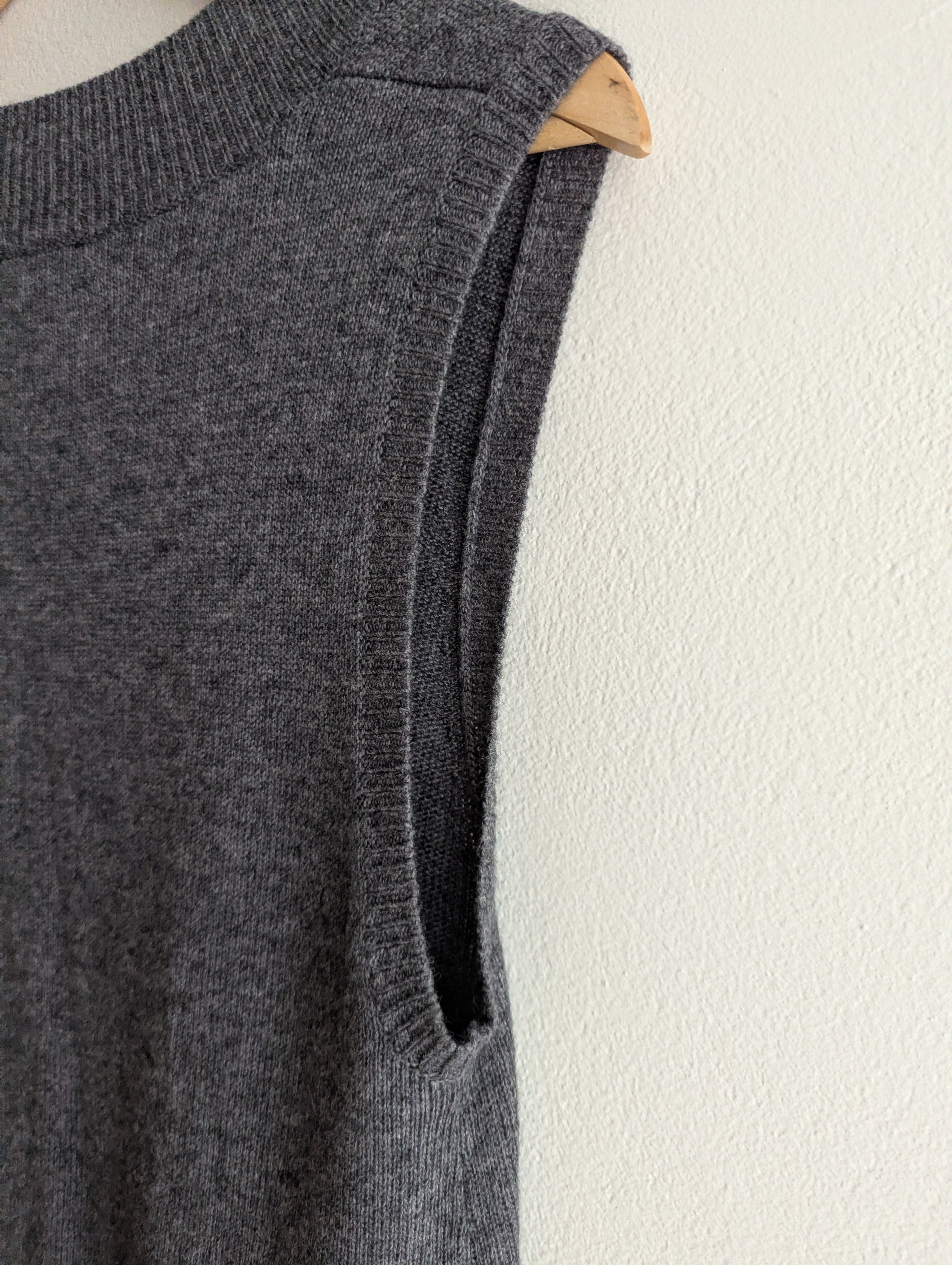 Witchery Wool-Blend Knit Vest Dress