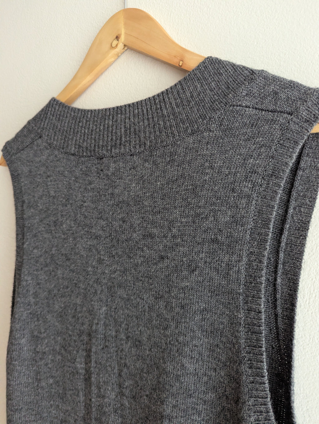 Witchery Wool-Blend Knit Vest Dress