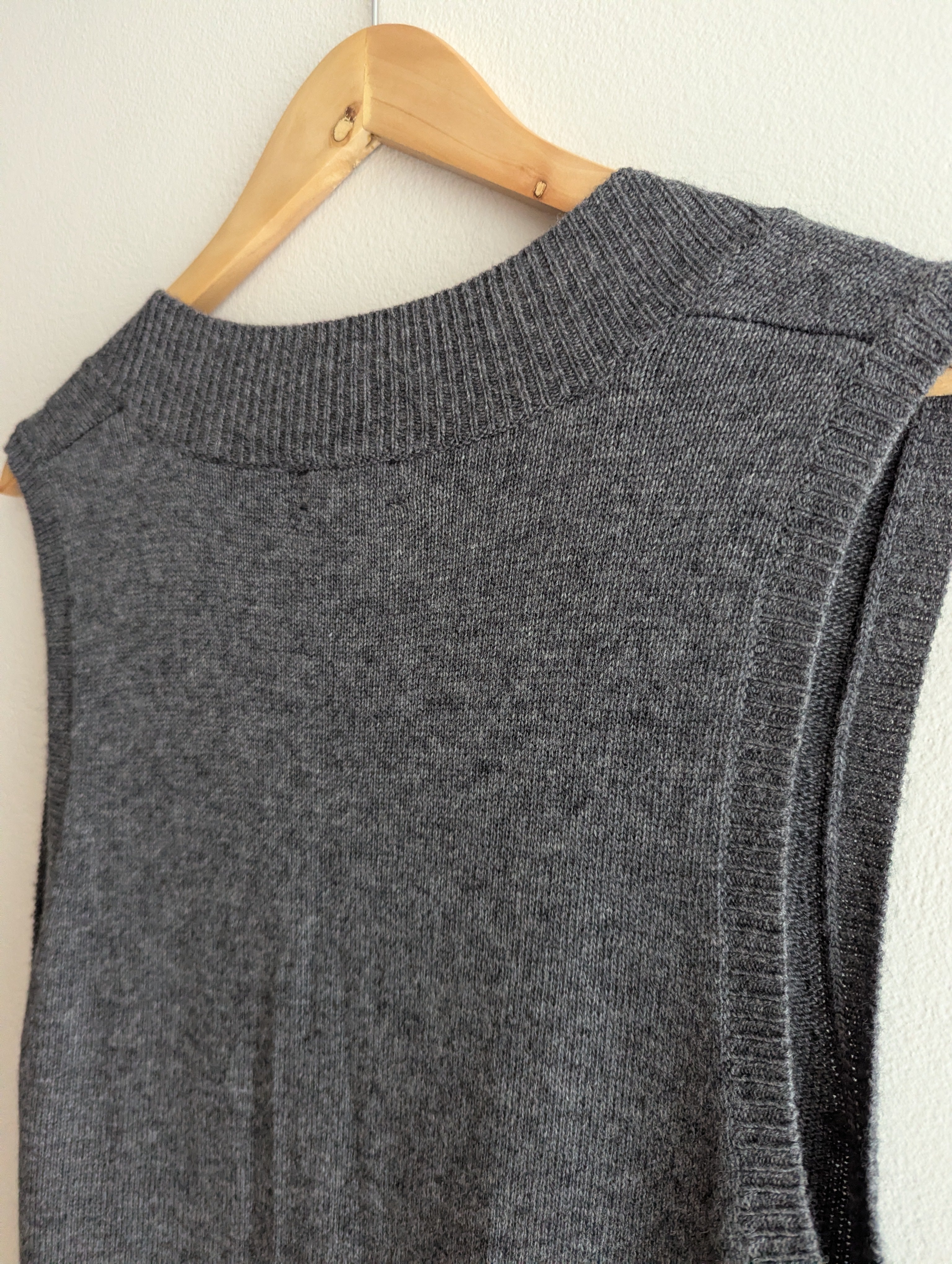 Witchery Wool-Blend Knit Vest Dress