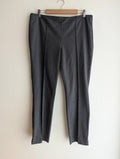 Laundry by Shelli Segal Pintuck Front Grey Trousers