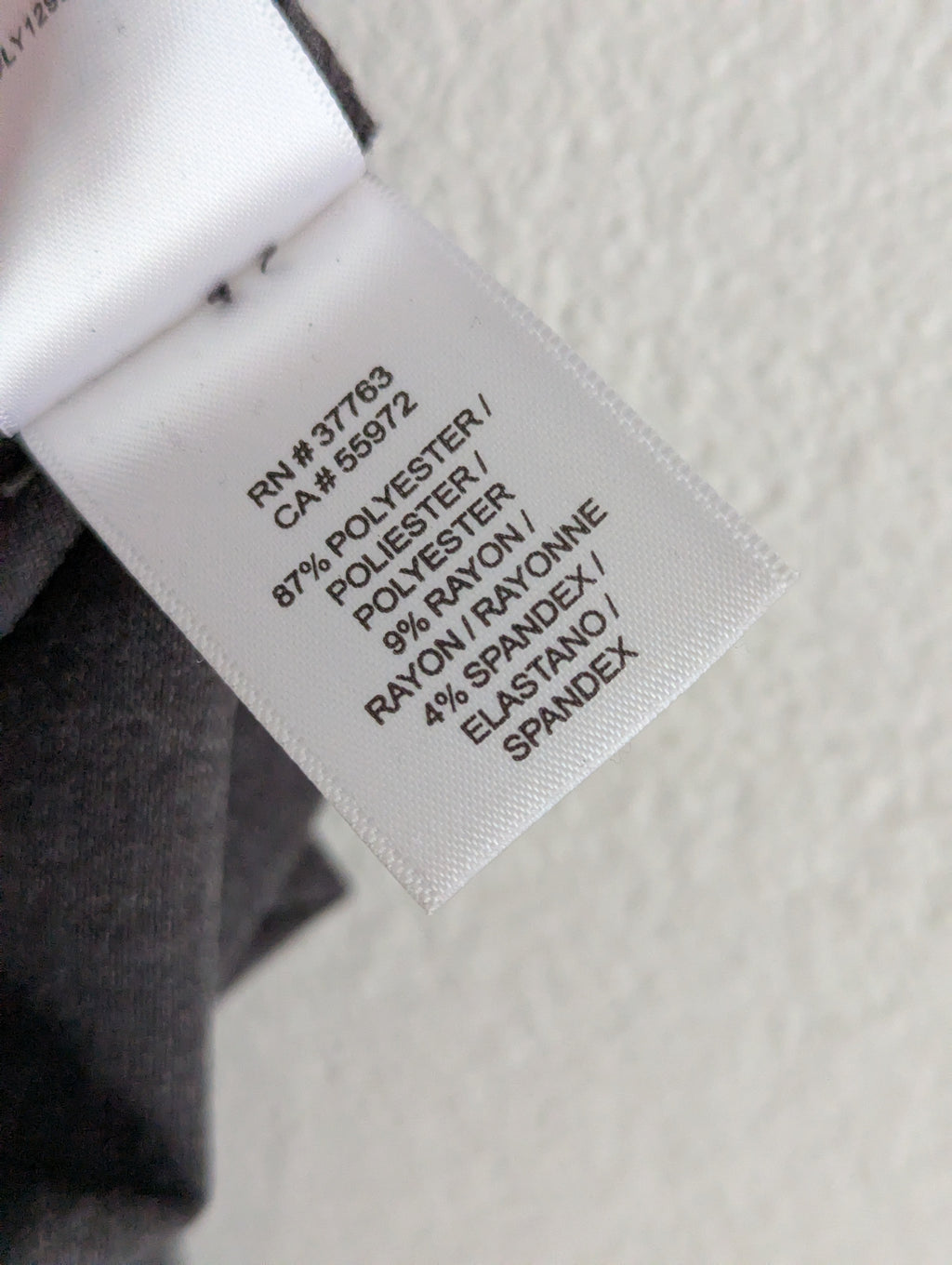 Laundry by Shelli Segal Pintuck Front Grey Trousers