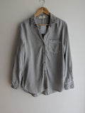 Bella Dahl Grey Button-Down Shirt