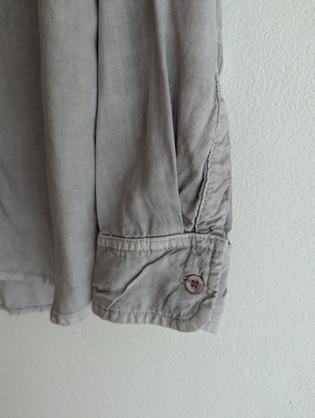 Bella Dahl Grey Button-Down Shirt