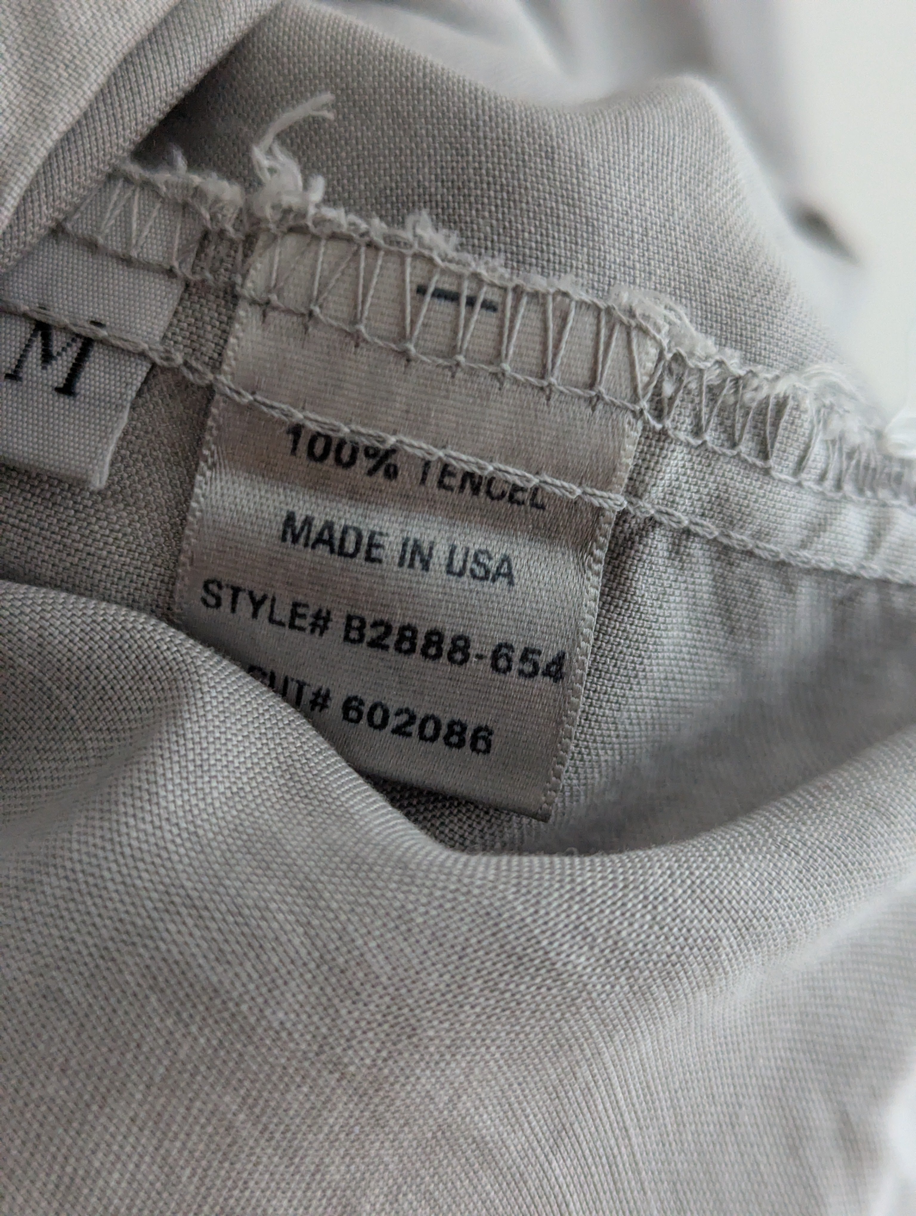 Bella Dahl Grey Button-Down Shirt