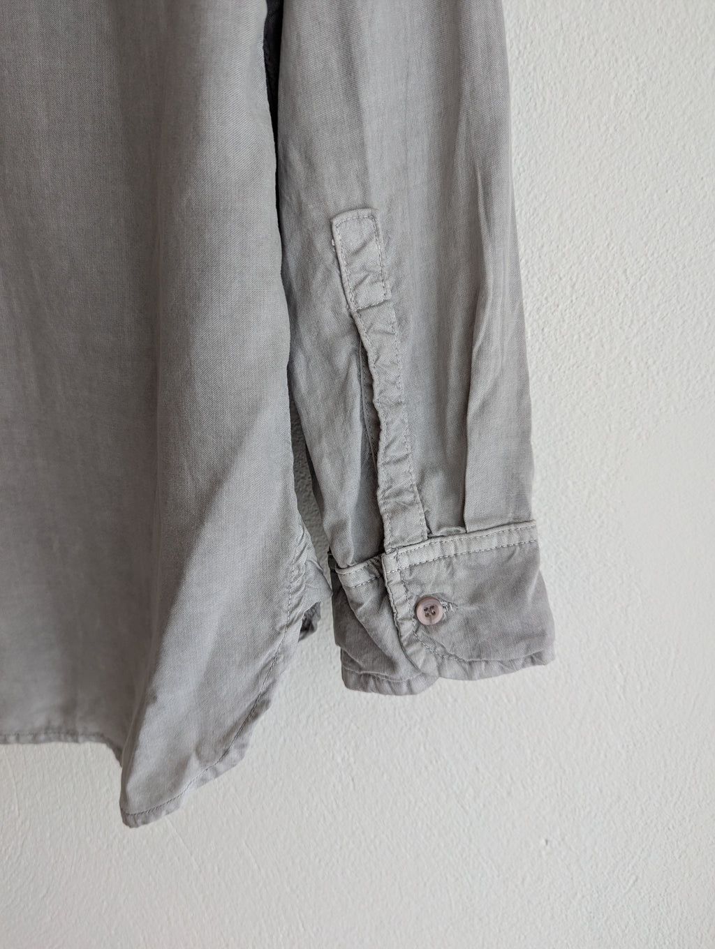 Bella Dahl Grey Button-Down Shirt