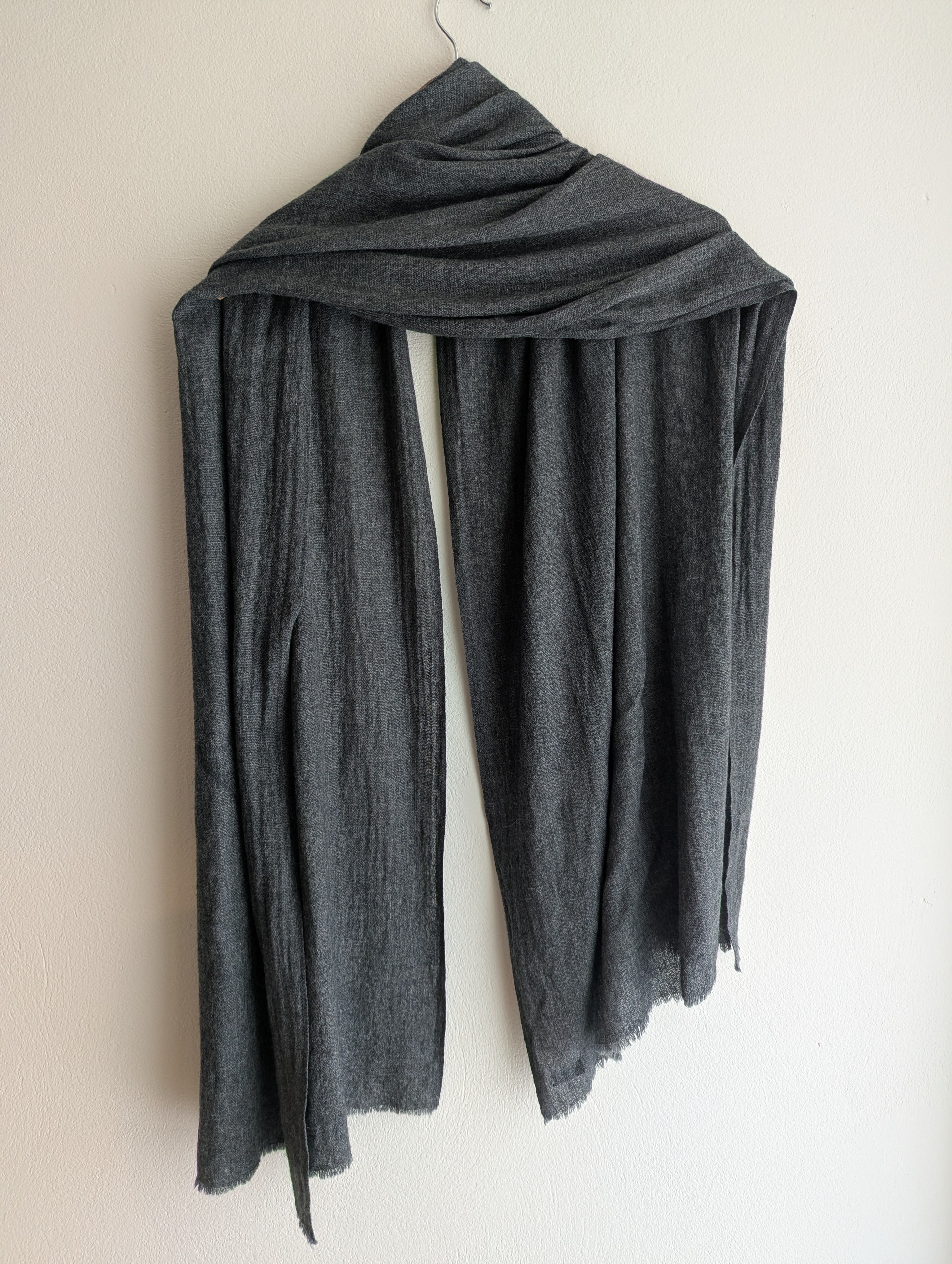 Cashmere Grey Scarf/Wrap